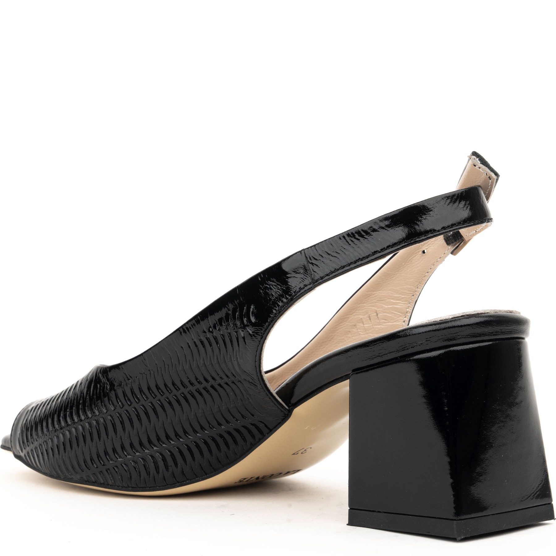 LA CONTE Basutės moterims, Juoda, Sandals 3