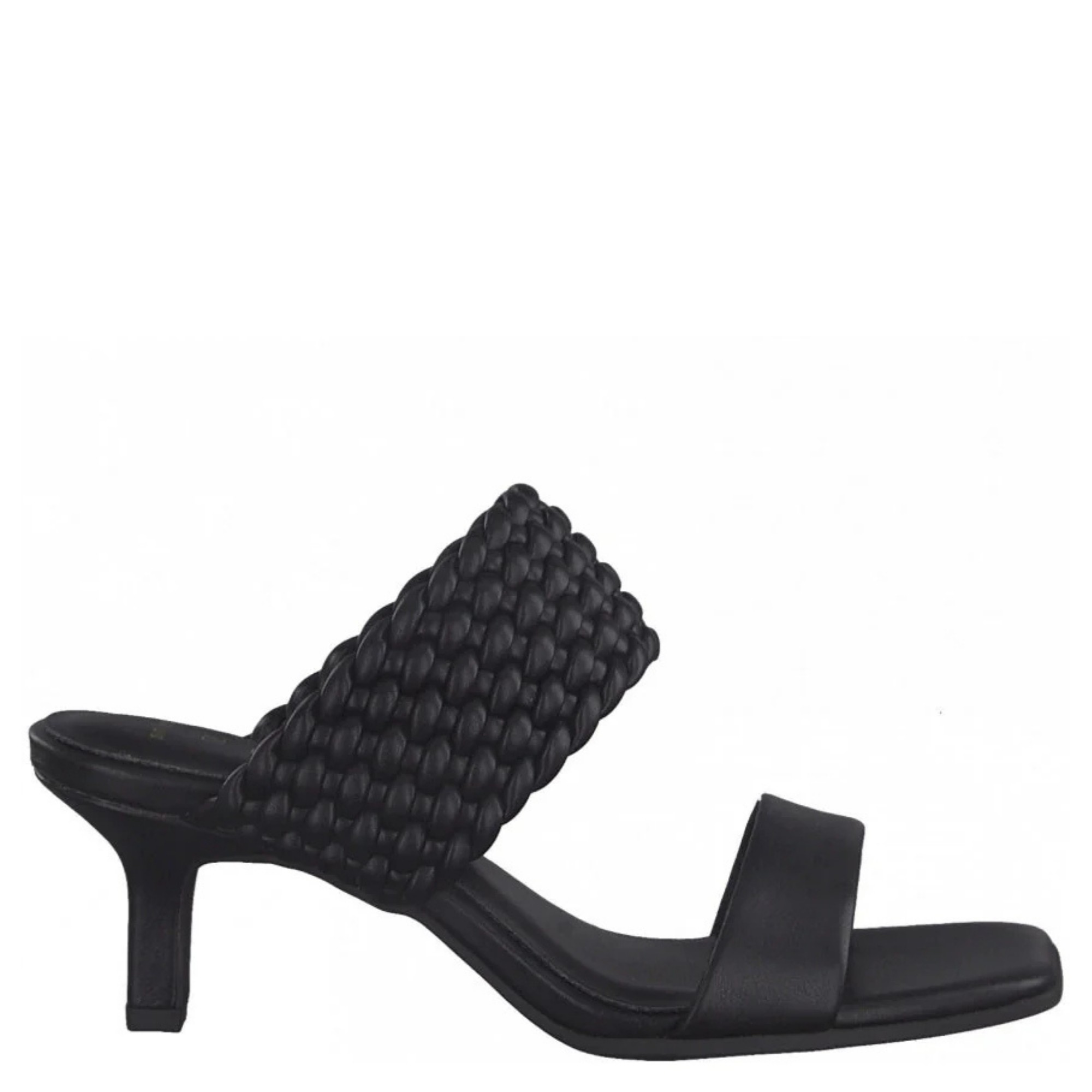 MARCO TOZZI Basutės moterims, Juoda, SANDALS