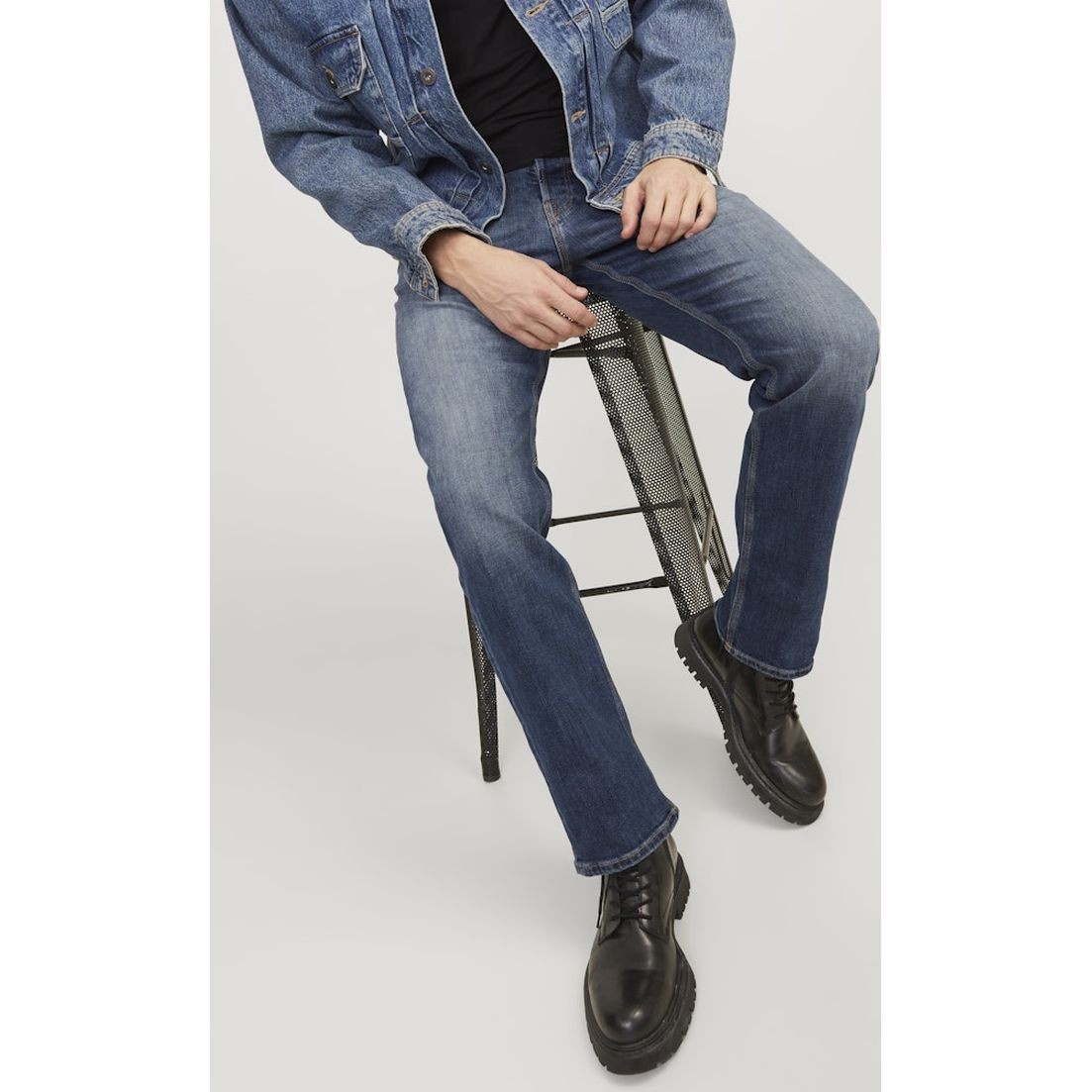 JACK & JONES Comfort džinsai vyrams, Mėlyna, Jjichris comfort 8