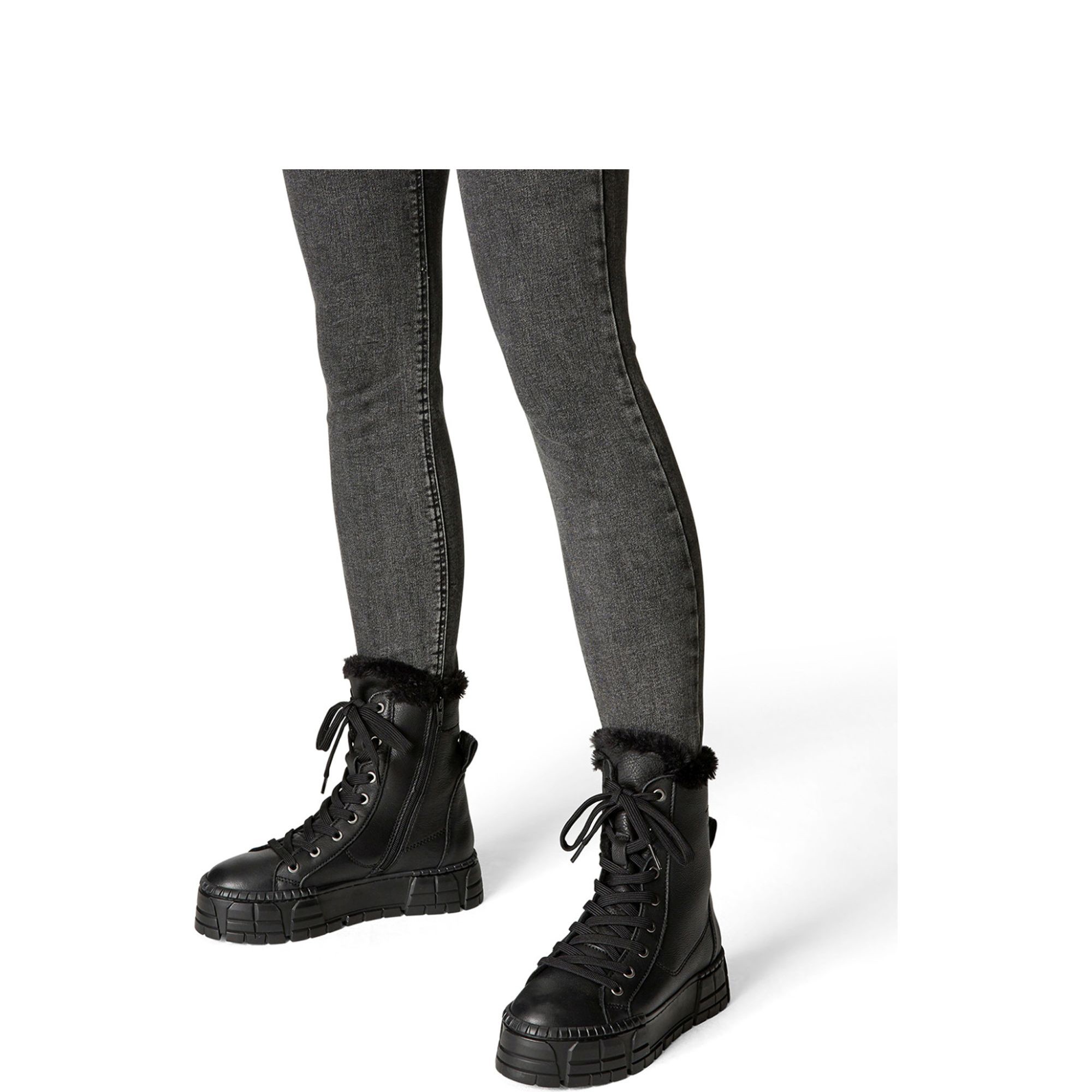 TAMARIS Aulinukai moterims, Juoda, BOOTIES 6