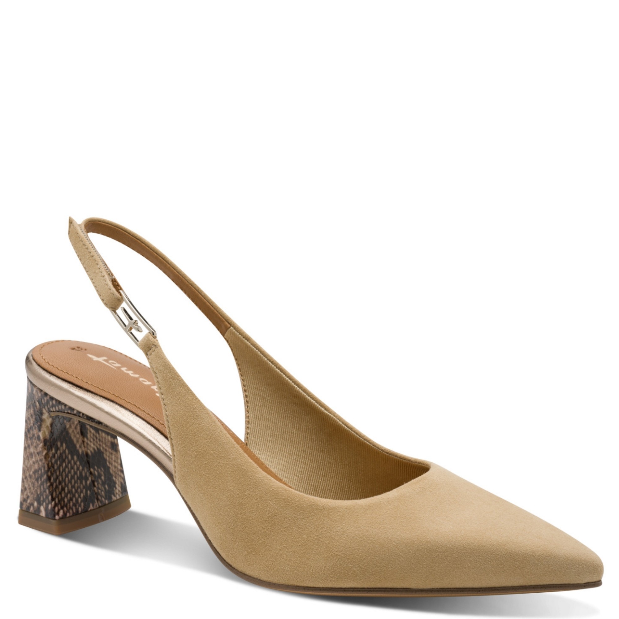 TAMARIS Aukštakulniai moterims, Smėlio, Pumps, wor29624-46-445 1
