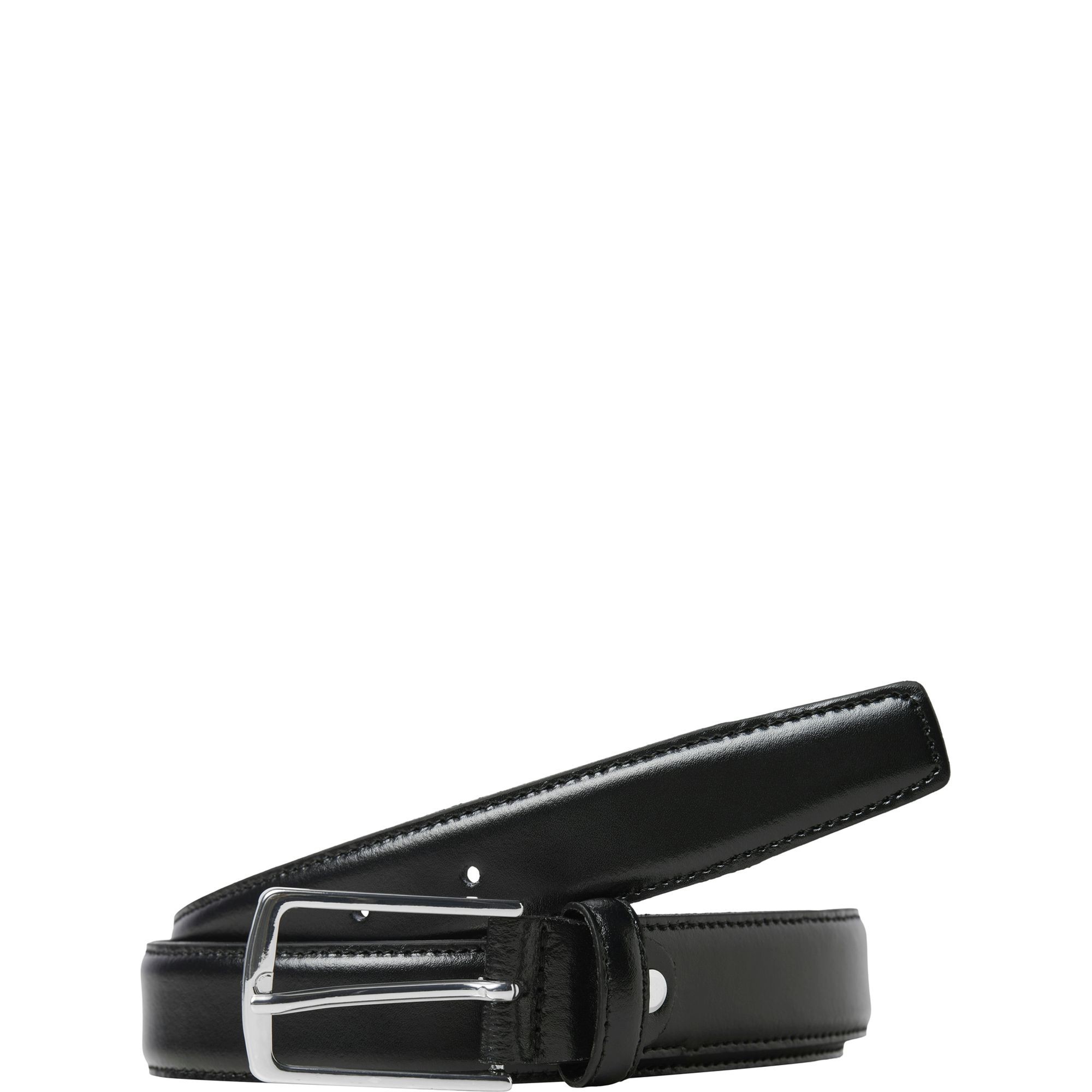 JACK & JONES Diržas vyrams, Juoda, Christopher belt noos 1