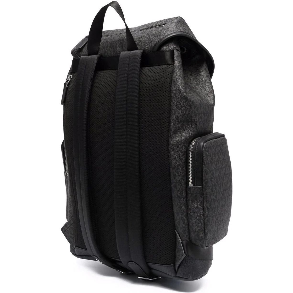 MICHAEL KORS Kuprinė vyrams, Juoda, Hudson logo backpack 2