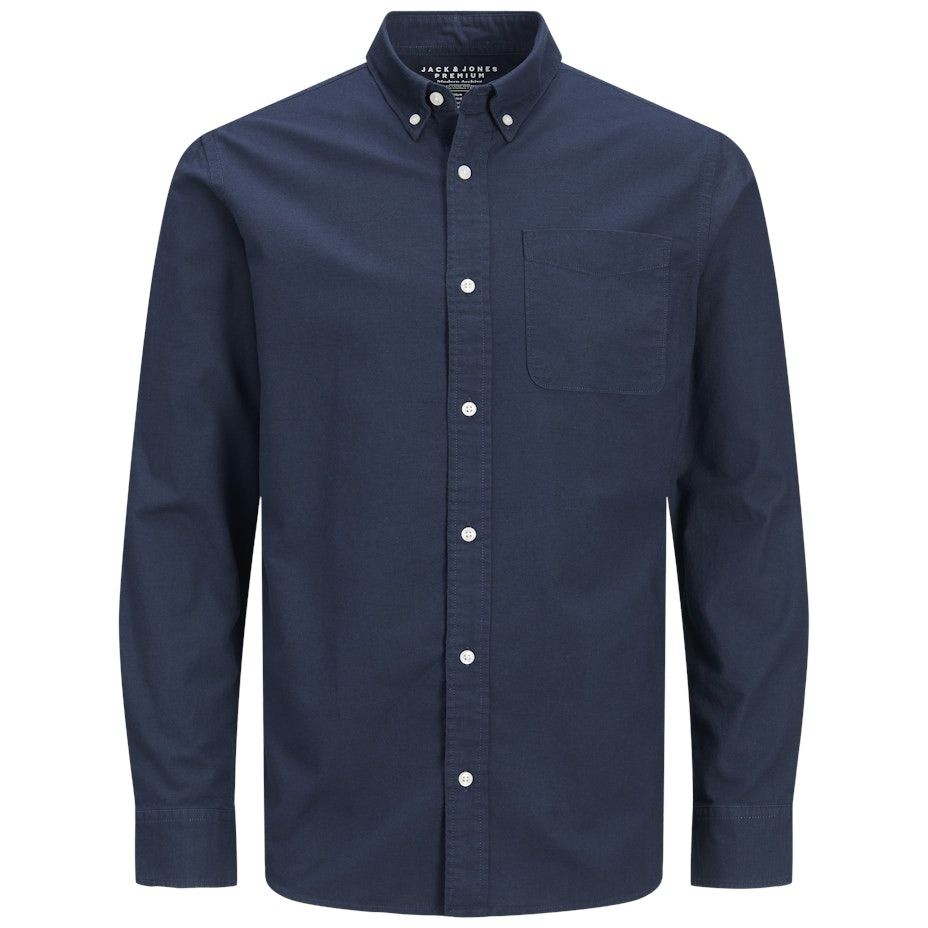 JACK & JONES Marškiniai vyrams, Navy, JPRBROOK OXFORD 1