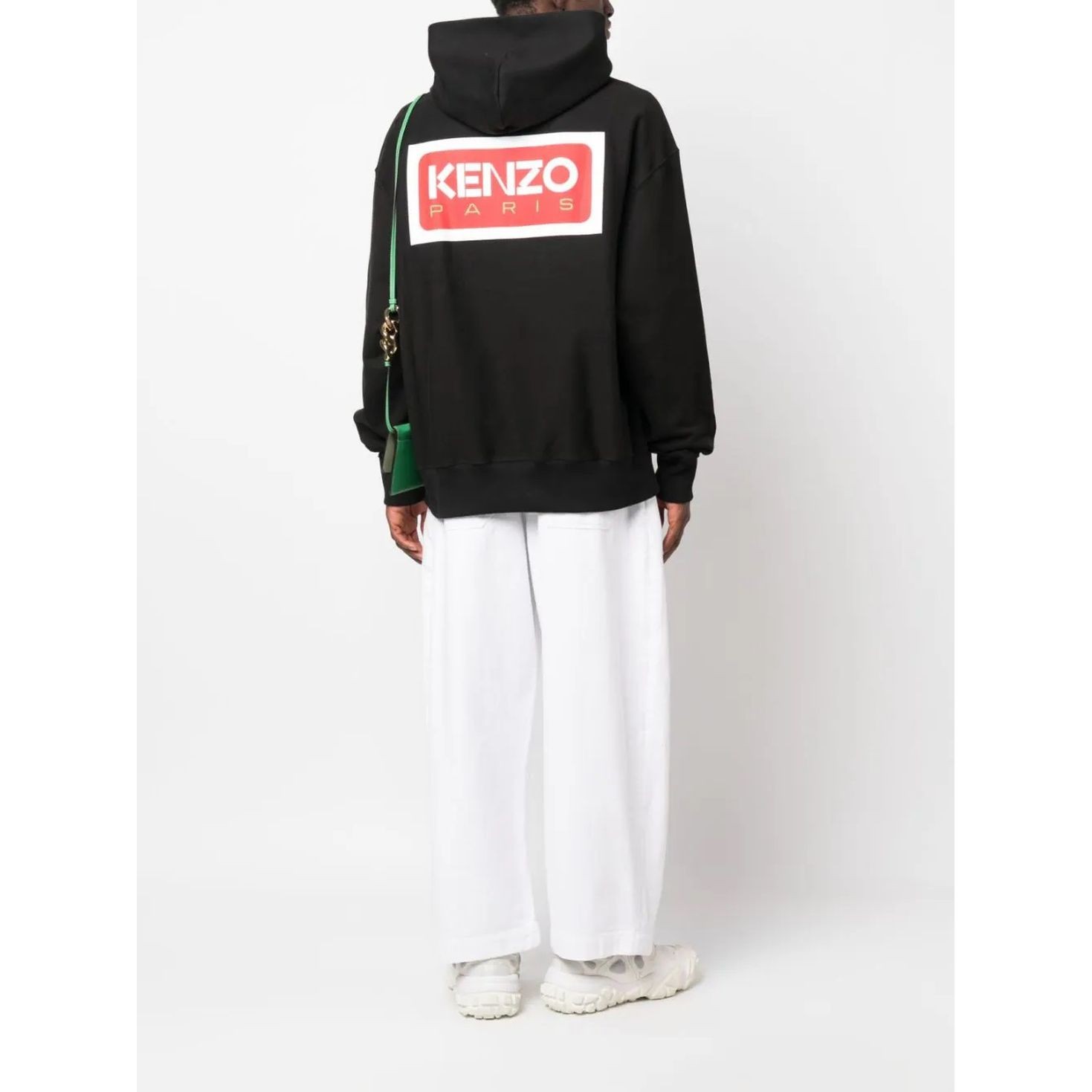KENZO Džemperis vyrams, Juoda, Kenzo paris oversized hoodie 3