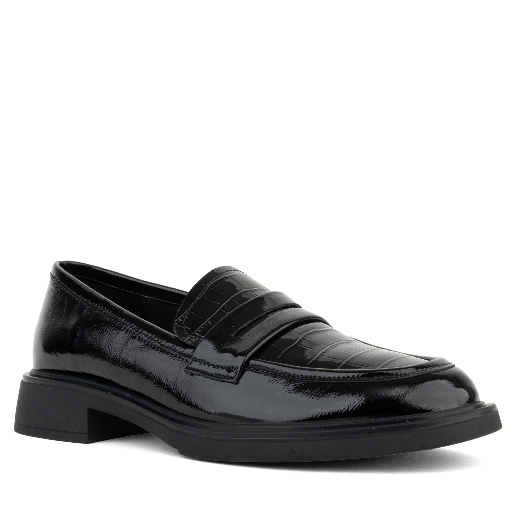 SANTINO MILANO Loaferiai moterims, Juoda, loafers 1