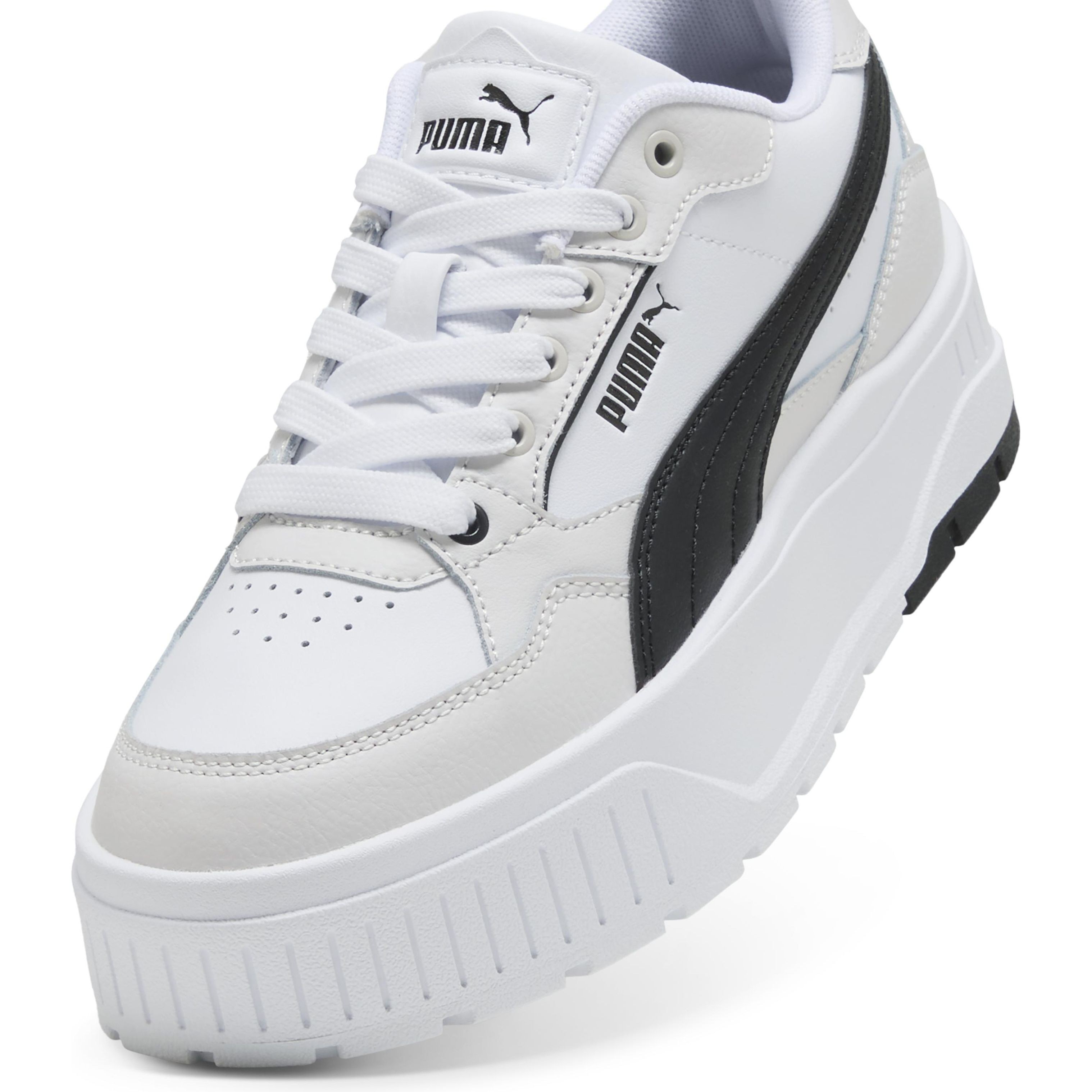 PUMA Laisvalaikio bateliai moterims, Smėlio, Karmen sneaker 4