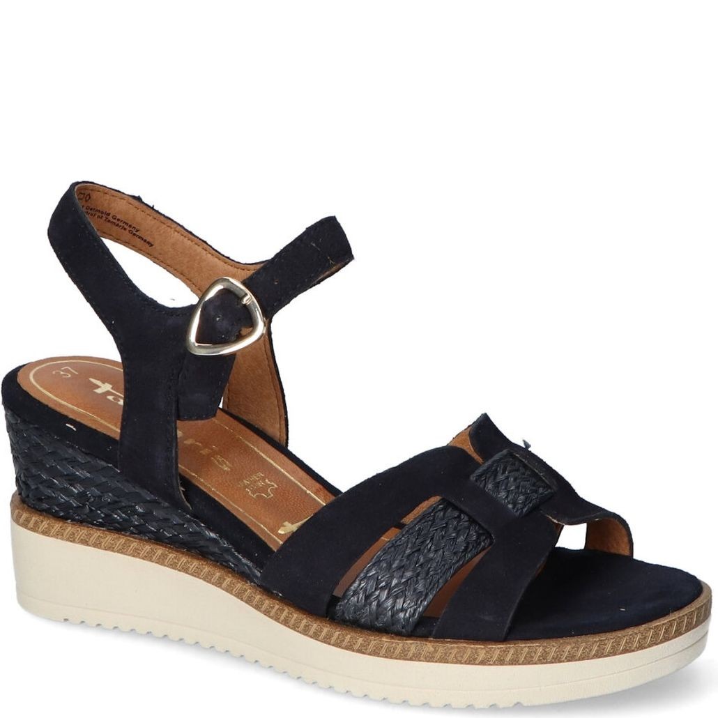 TAMARIS Basutės moterims, Mėlyna, SANDALS 1