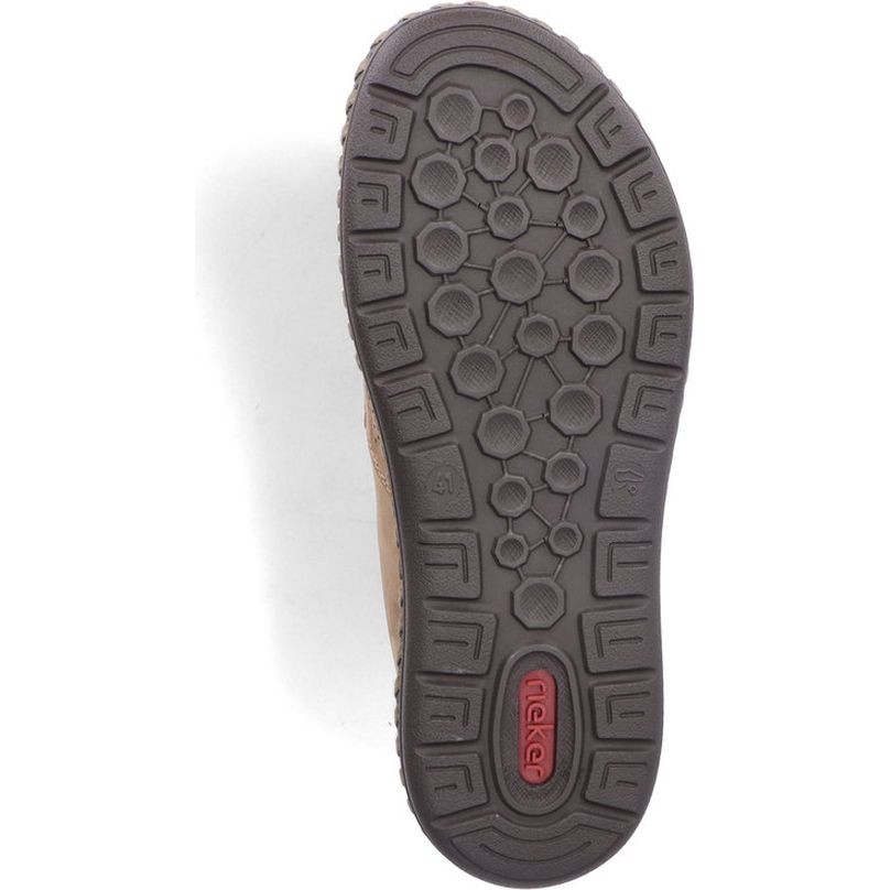 RIEKER Loaferiai vyrams, Ruda, Slipper 9