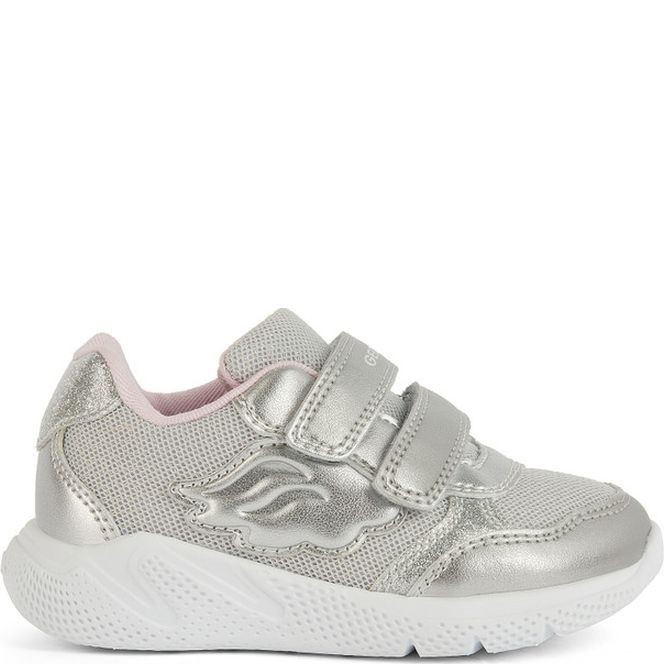GEOX Laisvalaikio bateliai mergaitėms, Sidabrinė, Sprintye sneakers 1
