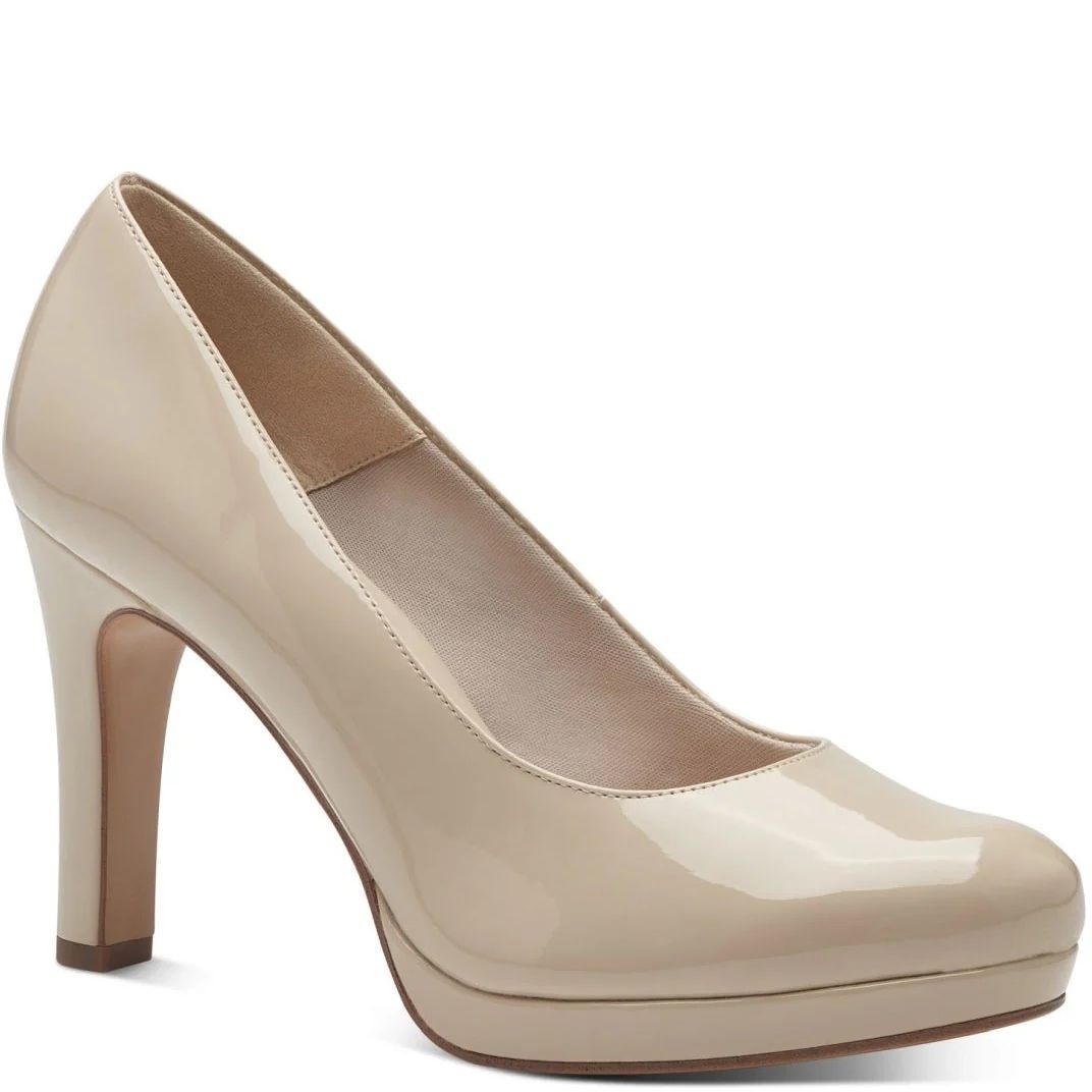 TAMARIS Aukštakulniai moterims, Smėlio, PUMPS POP 1