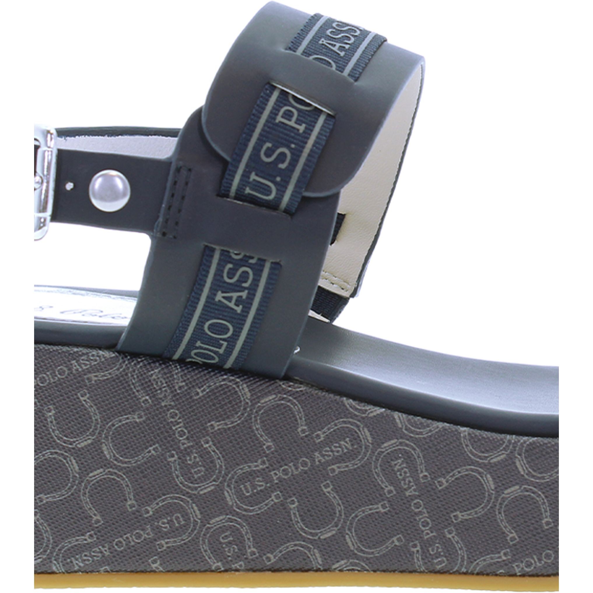 U.S.POLO Basutės moterims, Mėlyna, SANDALS 6