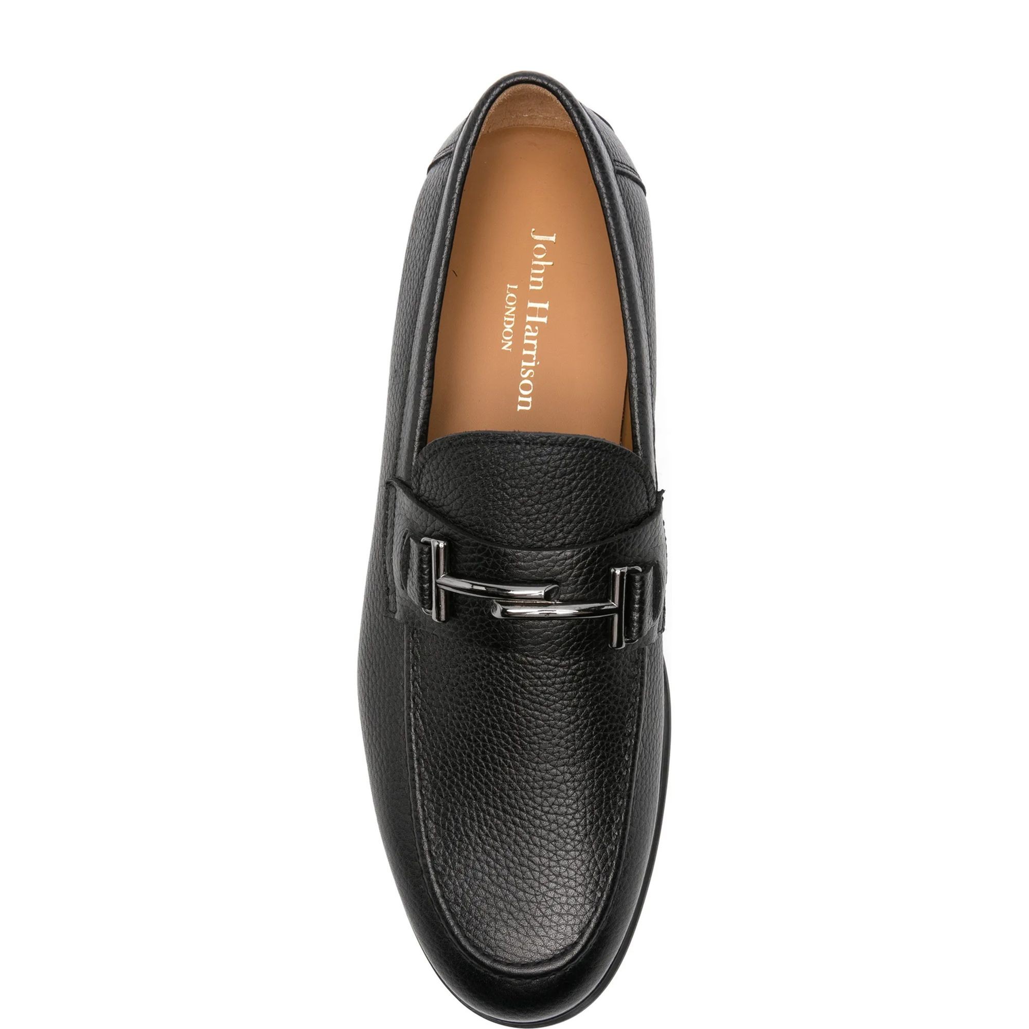 JOHN HARRISON Loaferiai vyrams, Juoda, Loafers 4