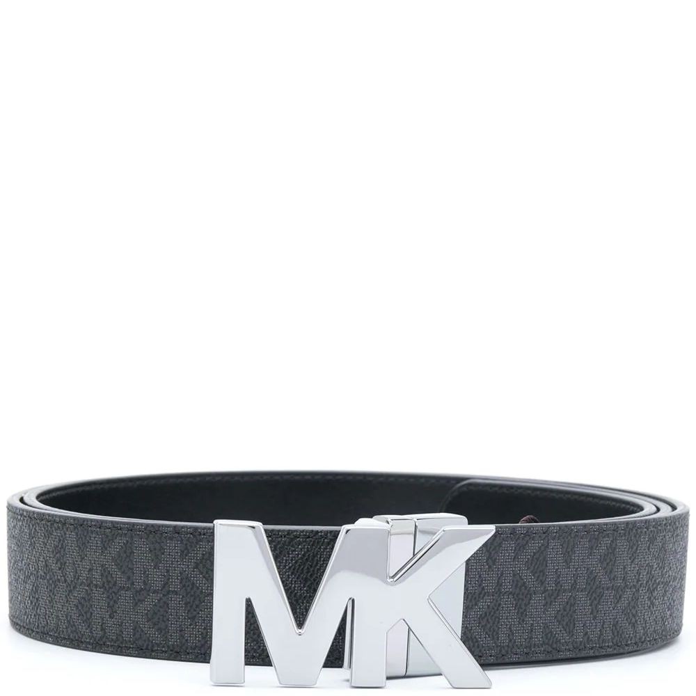 MICHAEL KORS Diržas vyrams, Juoda, 34mm logo belt 1