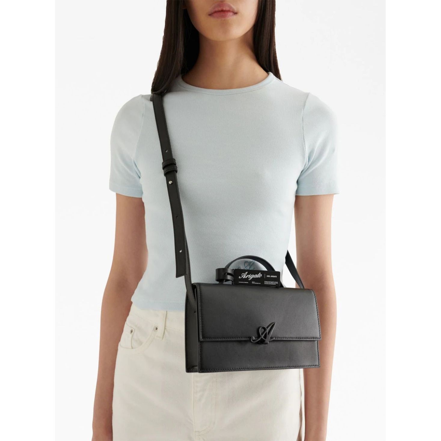 AXEL ARIGATO Rankinė per petį, Juoda, Signature bag 4