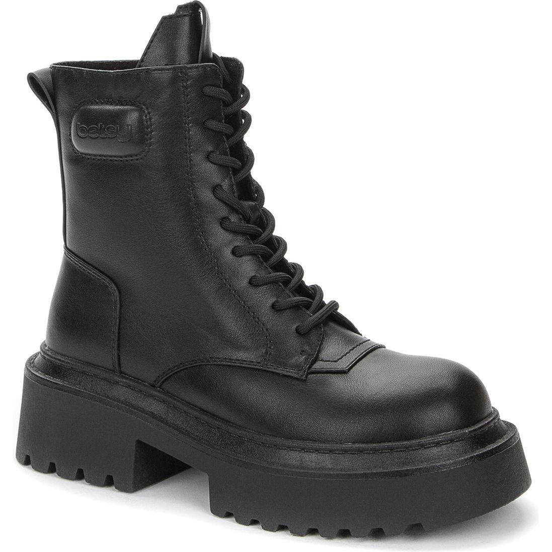 BETSY Pašiltinti aulinukai mergaitėms, Juoda, WARM BOOTS