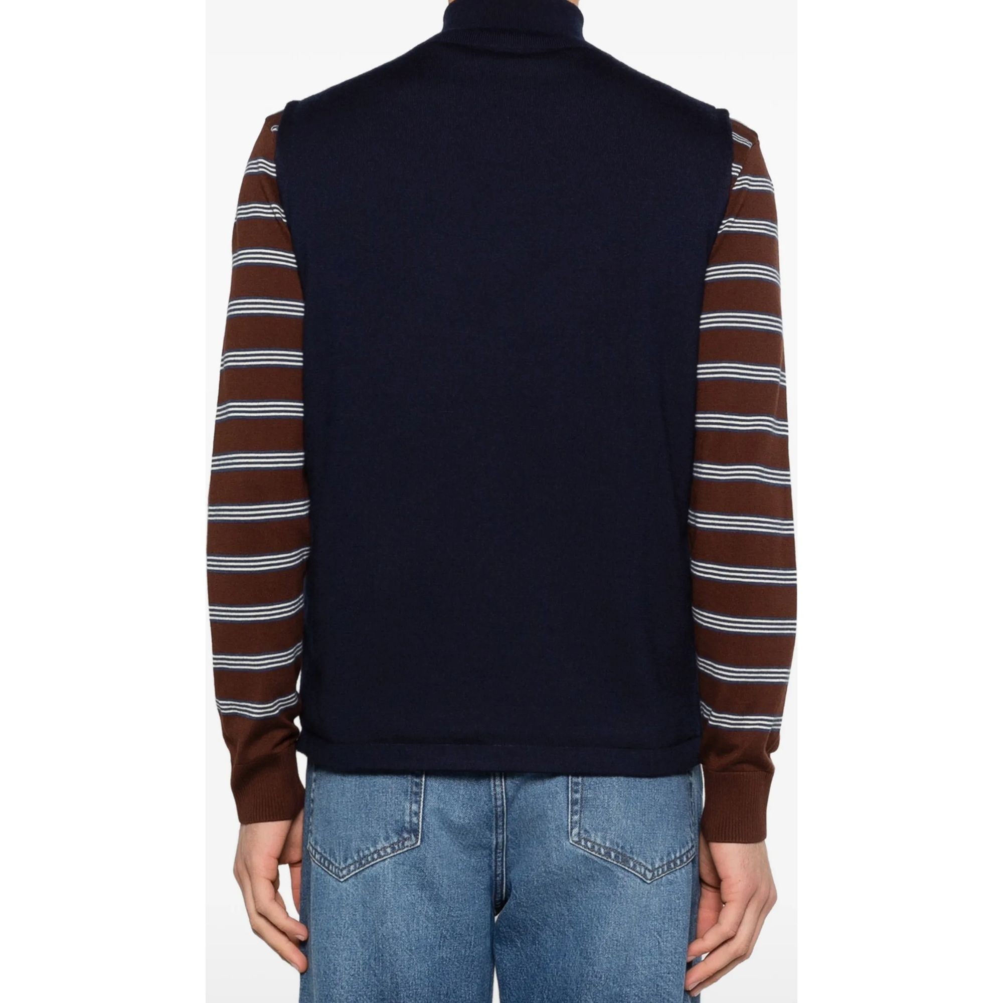 POLO RALPH LAUREN Megztinis vyrams, Mėlyna, Sweater-full zip 4