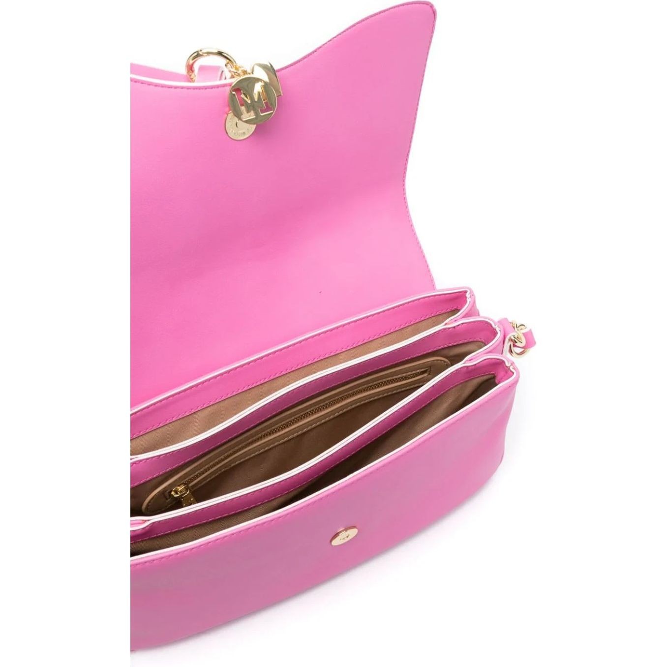 LOVE MOSCHINO Rankinė per petį moterims, Rožinė, Top handle shoulder bag 4