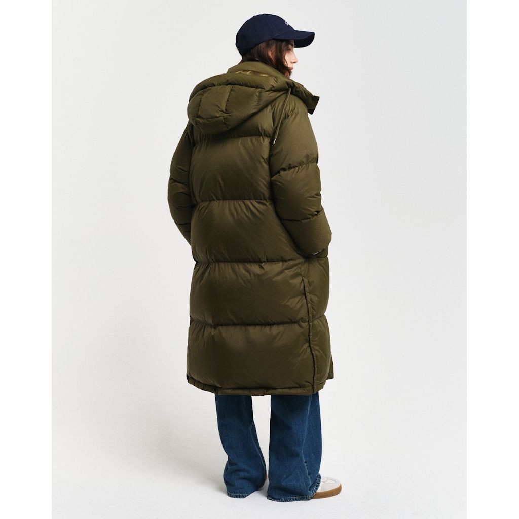 GANT Paltas moterims, Žalia, Full length down coat 3