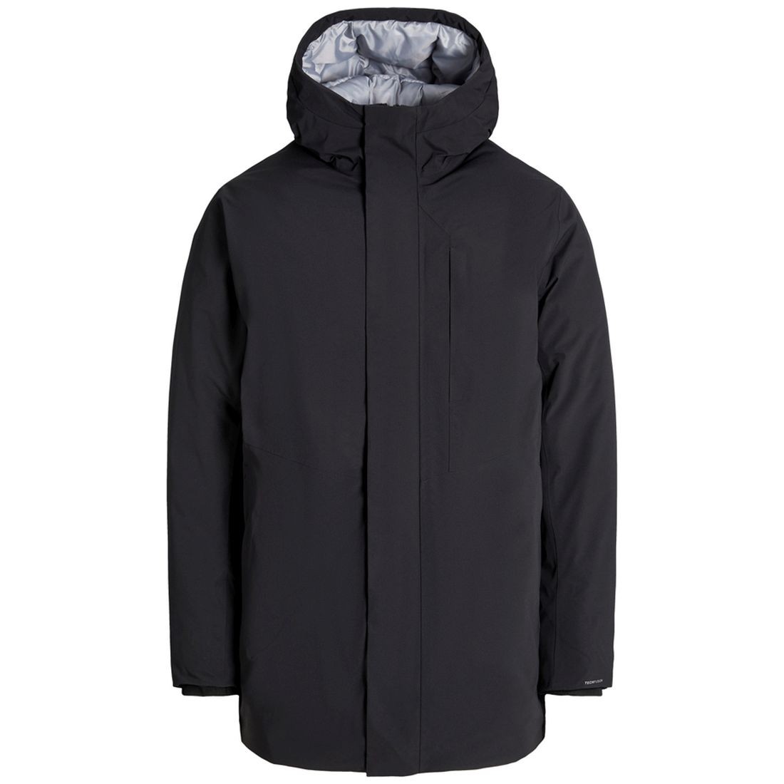 JACK & JONES Pūkinis paltas vyrams, Juoda, Keen parka