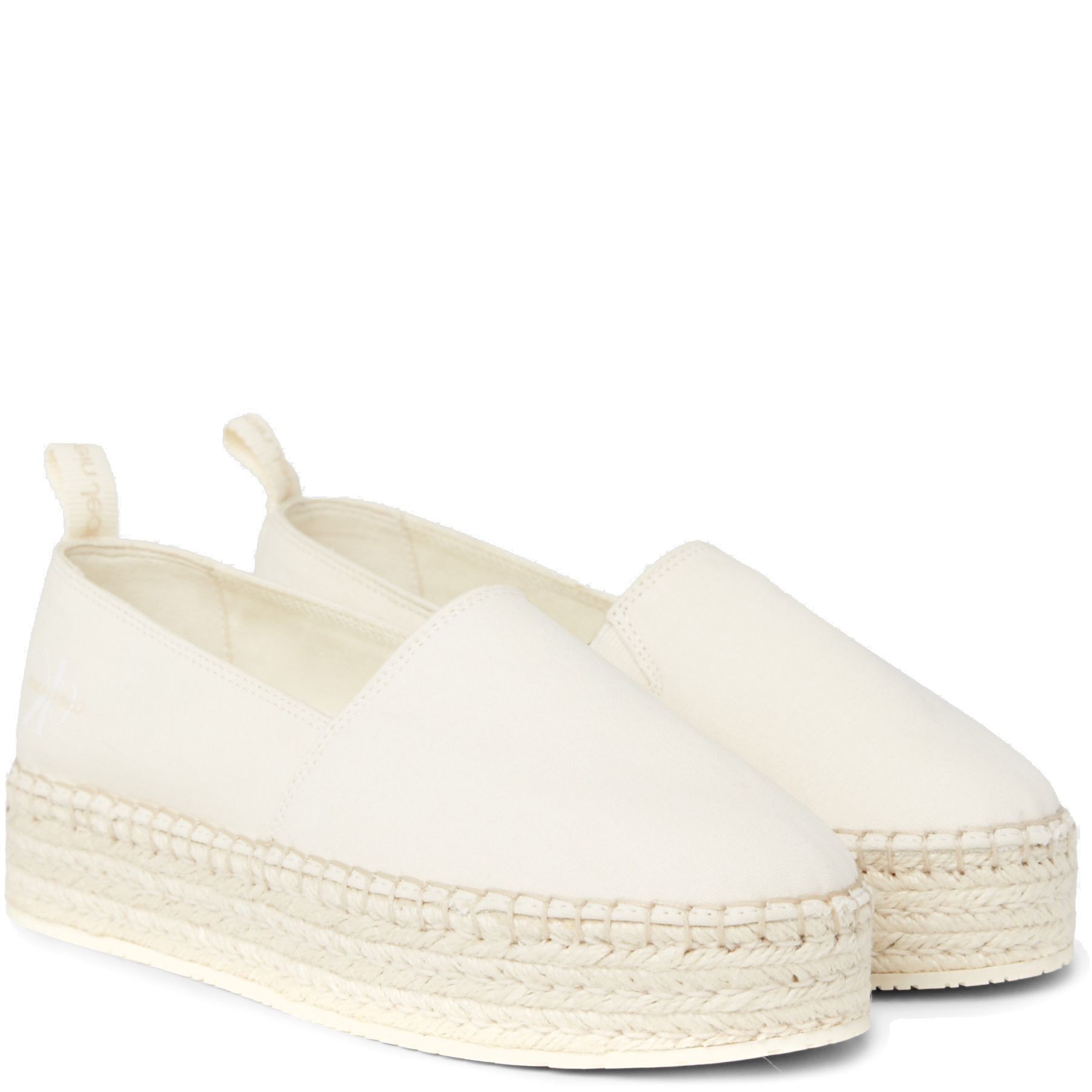 CALVIN KLEIN JEANS Espadrilės moterims, Smėlio, Platform espadrille 1