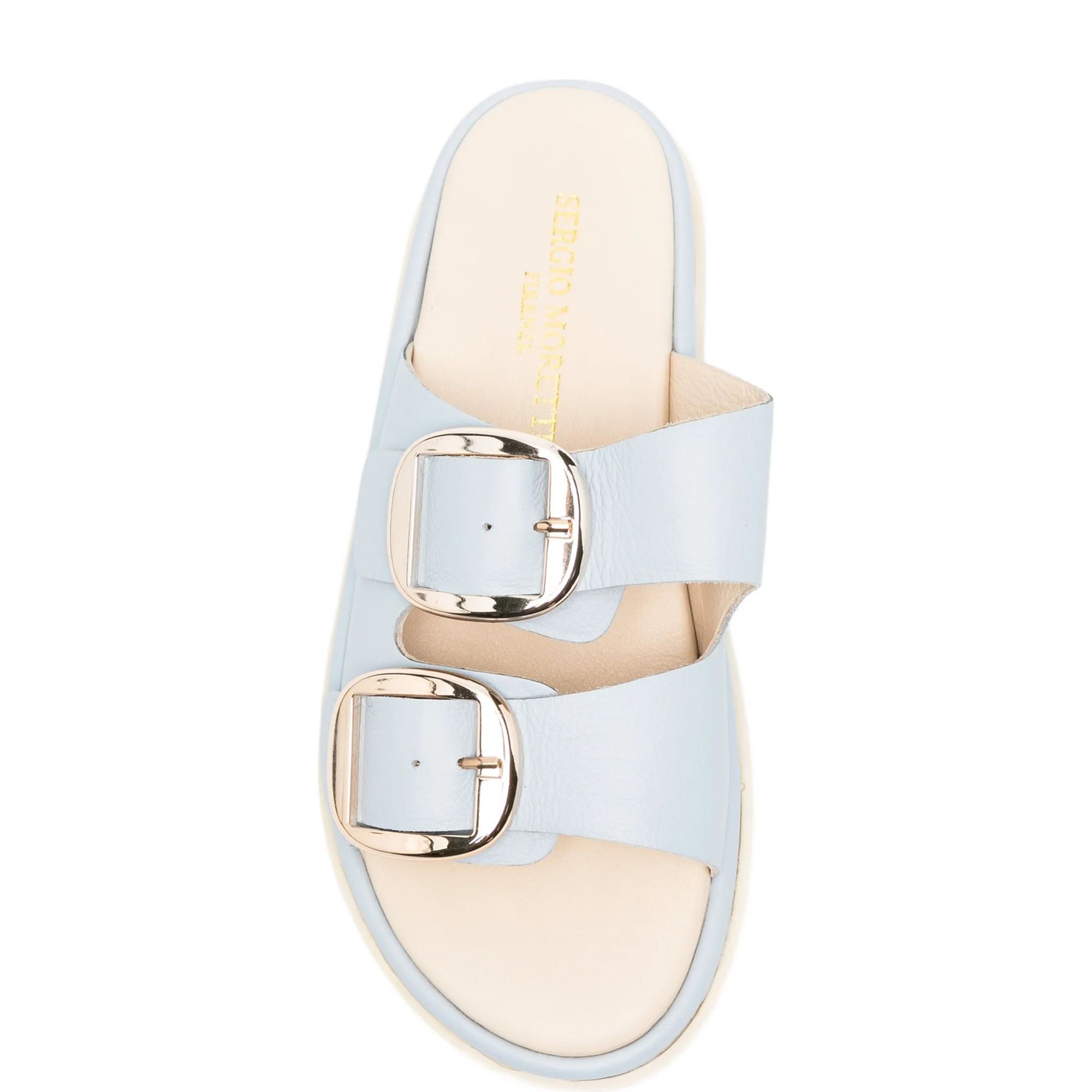SERGIO MORETTI Klumpės moterims, Mėlyna, Slippers, sm6015-6249sblu 4