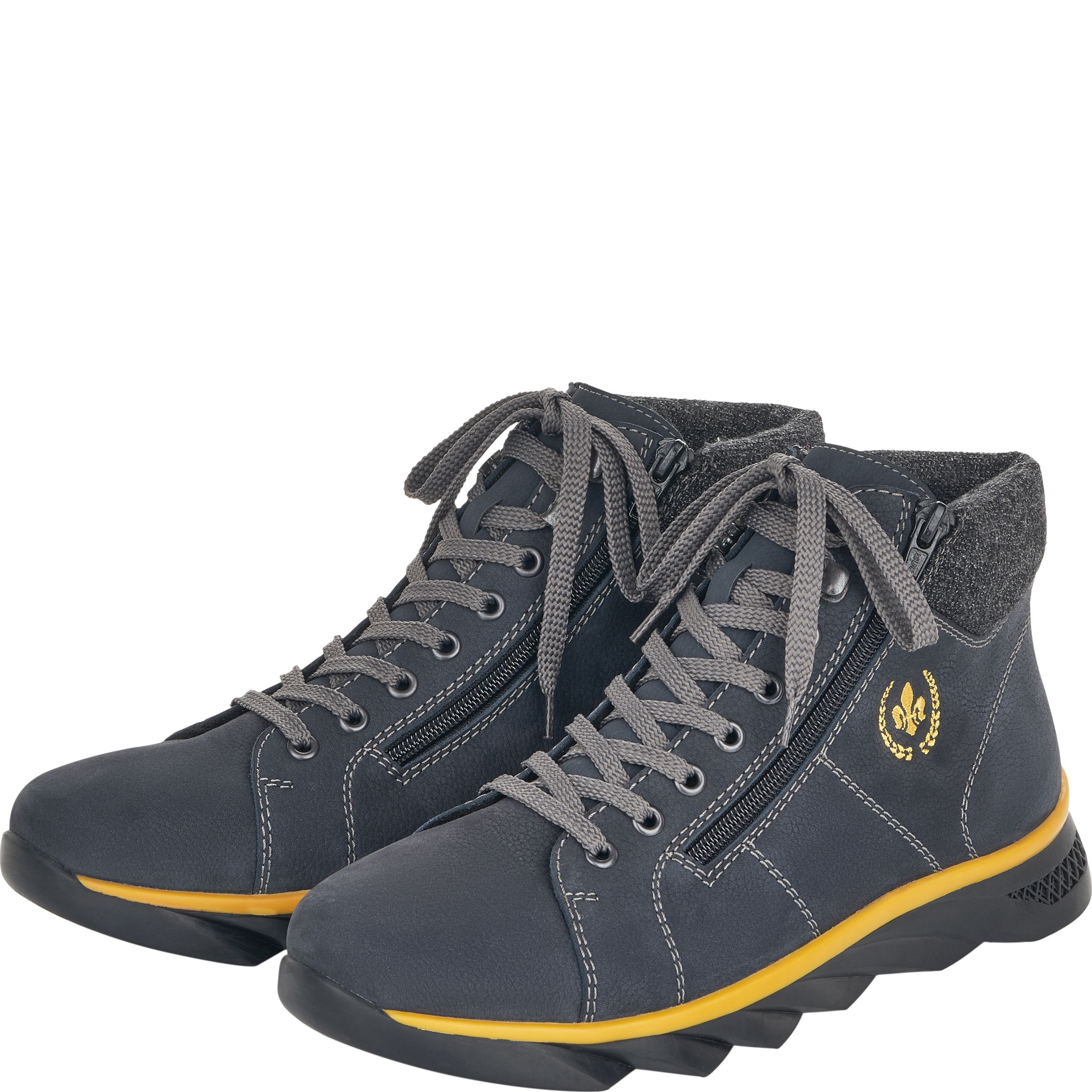 RIEKER Aulinukai vyrams, Mėlyna, BOOTIES POP 7