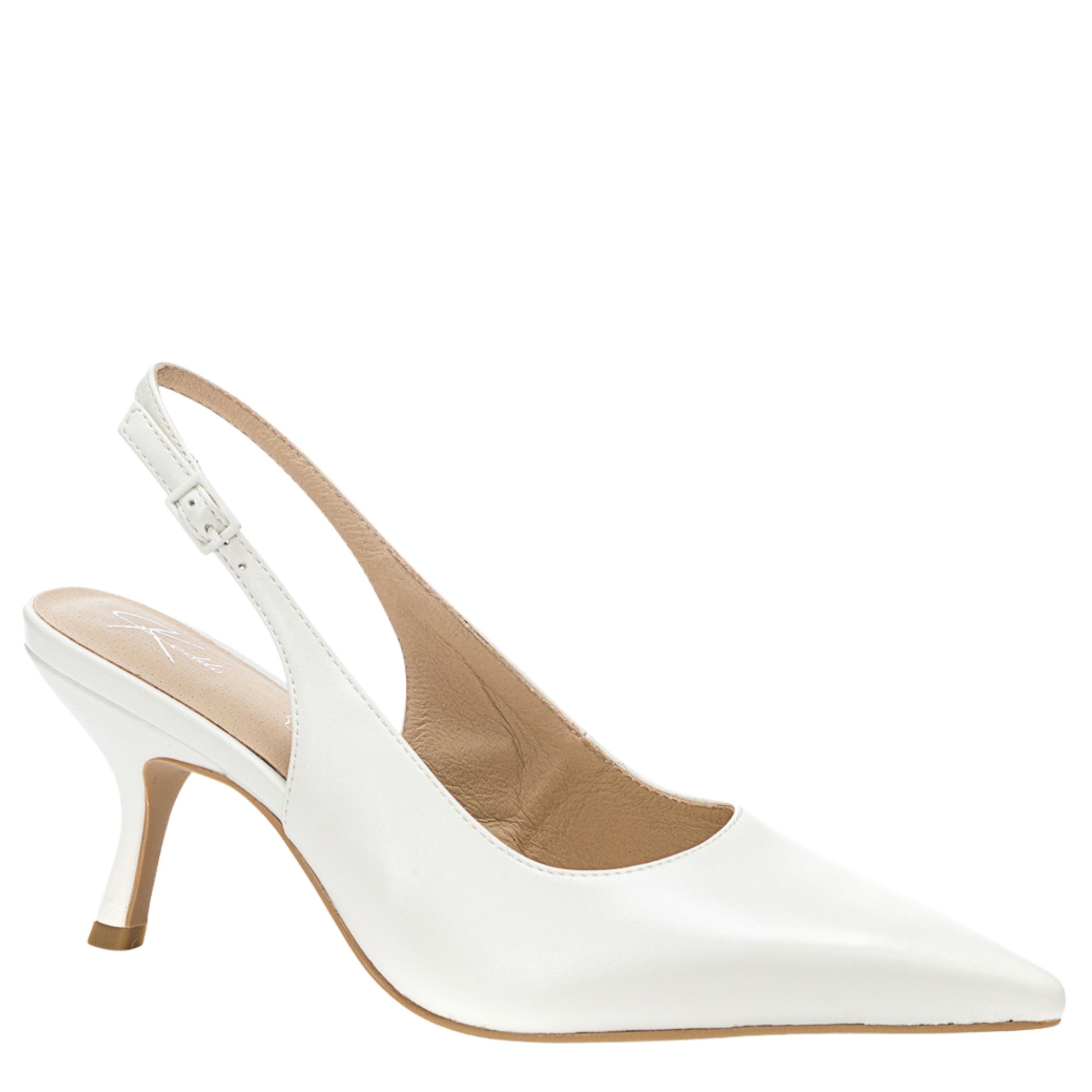 BETSY Aukštakulniai moterims, Balta, Pumps