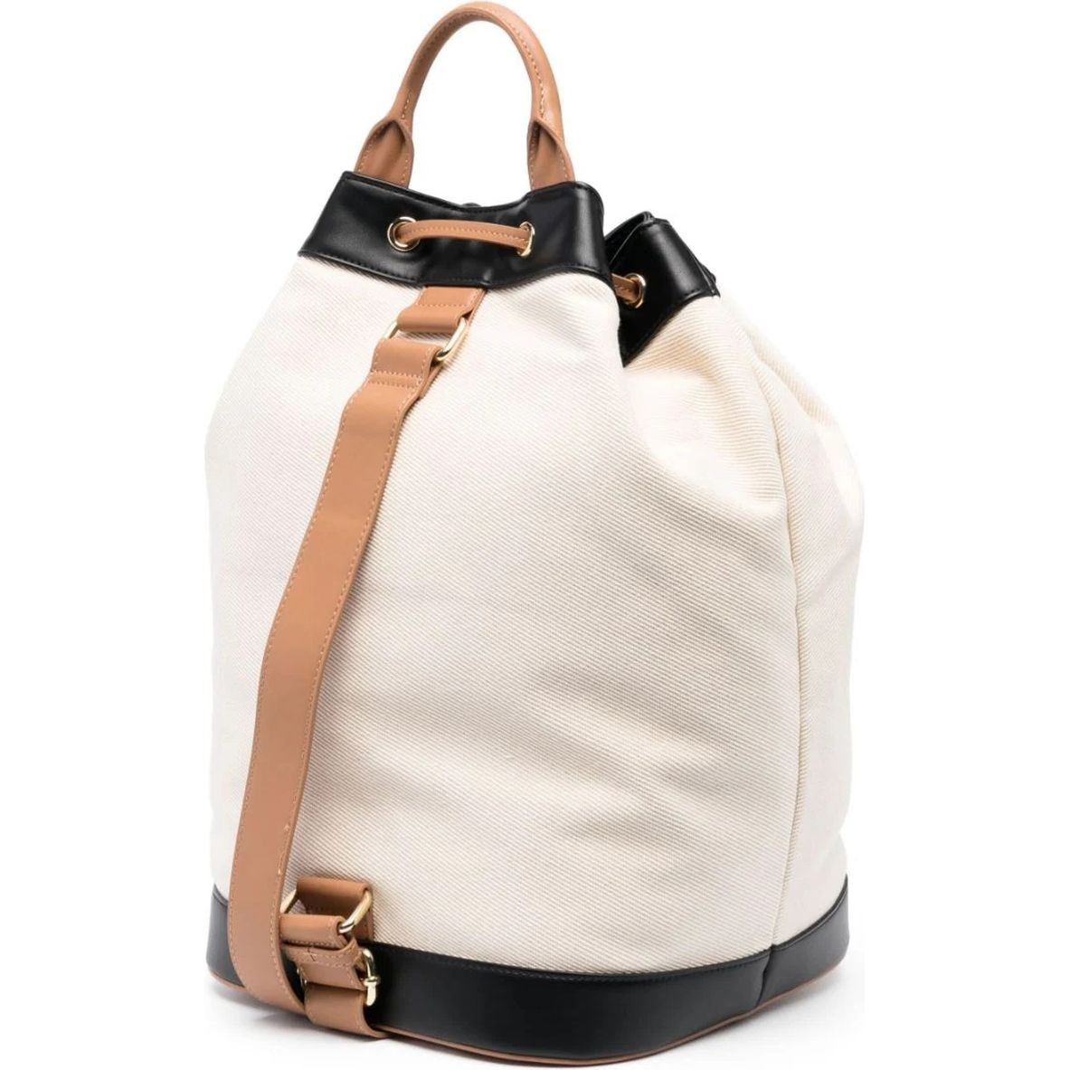 LOVE MOSCHINO Kuprinė moterims, Juoda, Canvas backpack 2