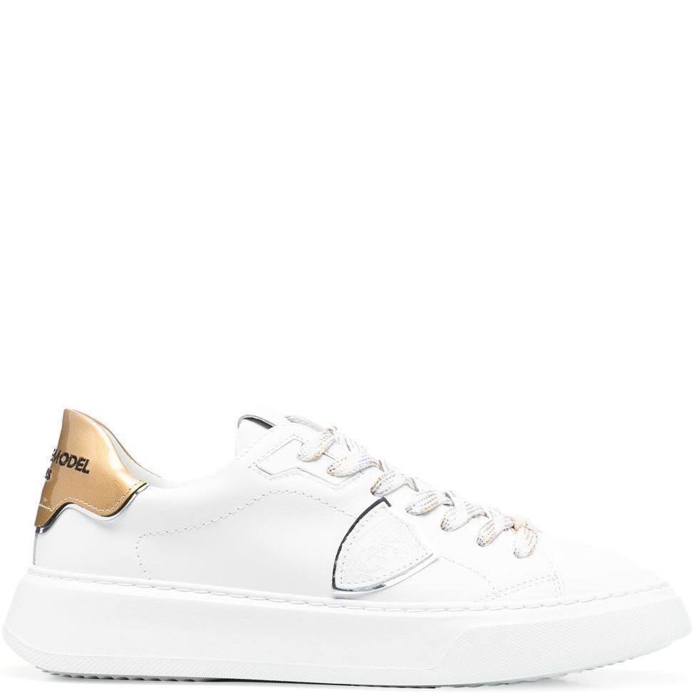 PHILIPPE MODEL Sportiniai bateliai moterims, Juoda, Temple low woman sneaker 1