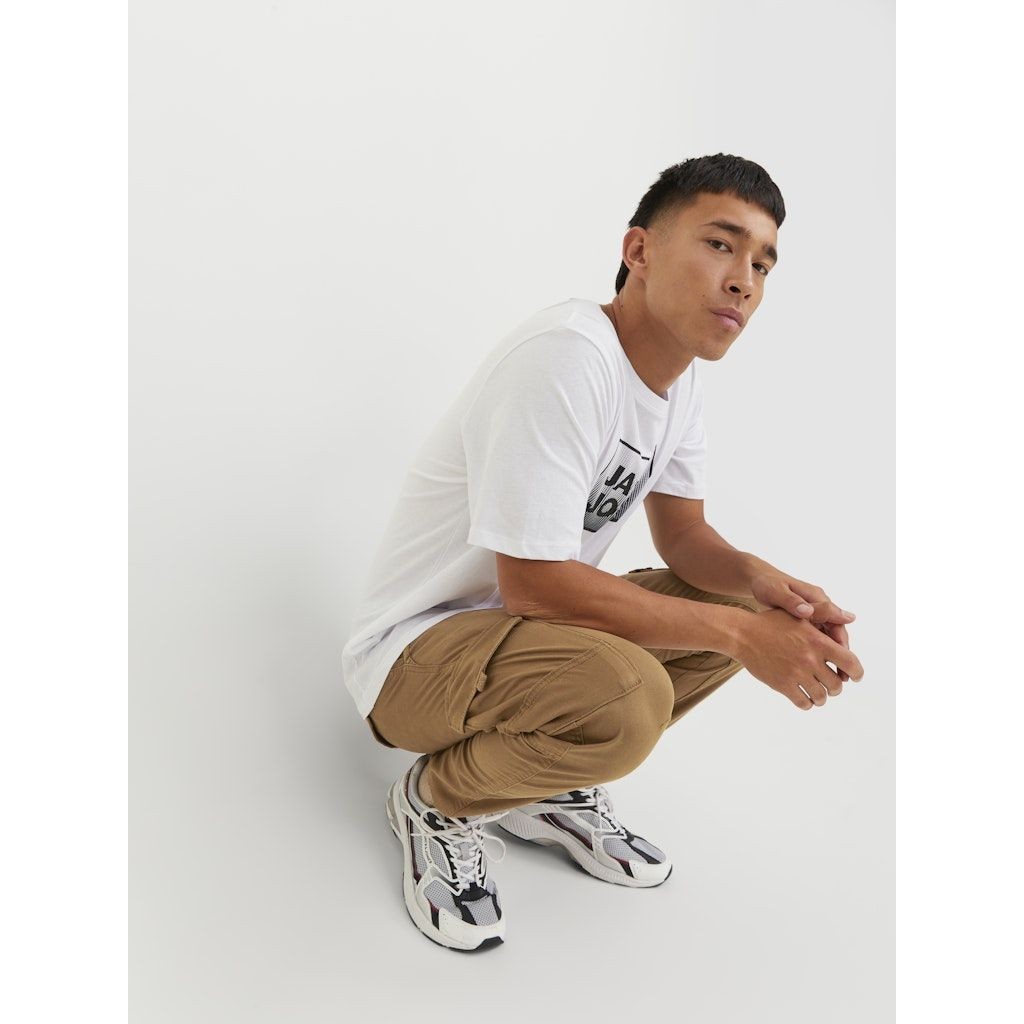 JACK & JONES Kelnės vyrams, Ruda, JPSTPAUL JJFLAKE CAR 7