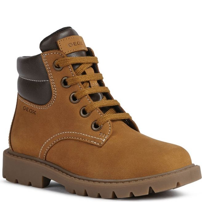 GEOX Aulinukai berniukams, Geltona, SHAYLAX BOOTIES 1
