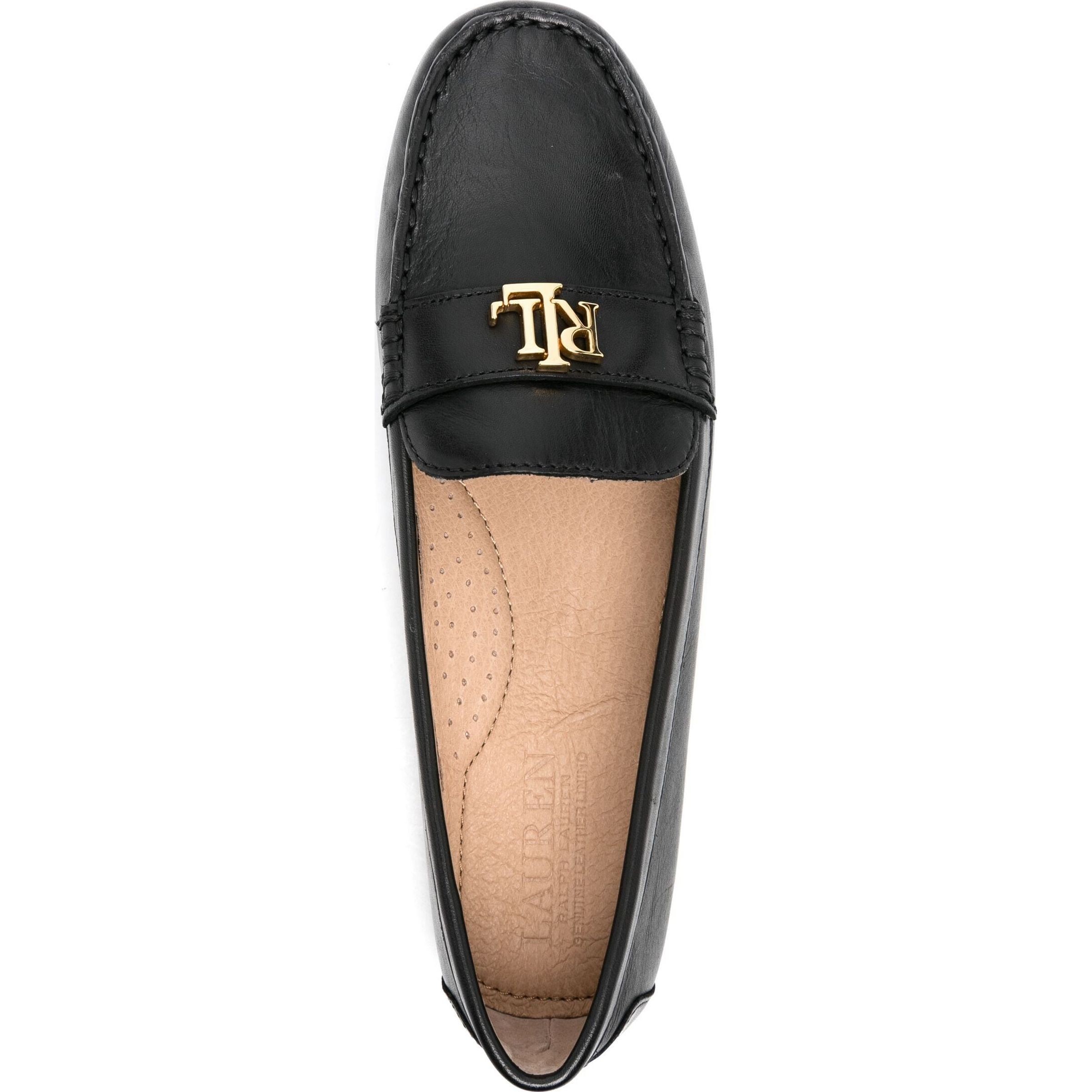 LAUREN RALPH LAUREN Mokasinai moterims, Juoda, Barnsbury driver 4