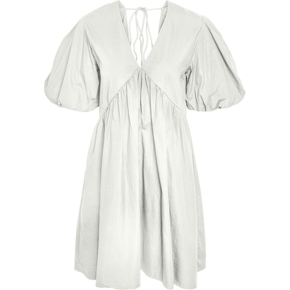 NOISY MAY Mini suknelė moterims, Balta, Nmchiara mini dress 1