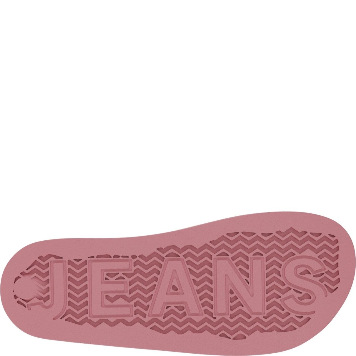 TOMMY JEANS Guminės šlepetės moterims, Rožinė, Flag pool slides 6
