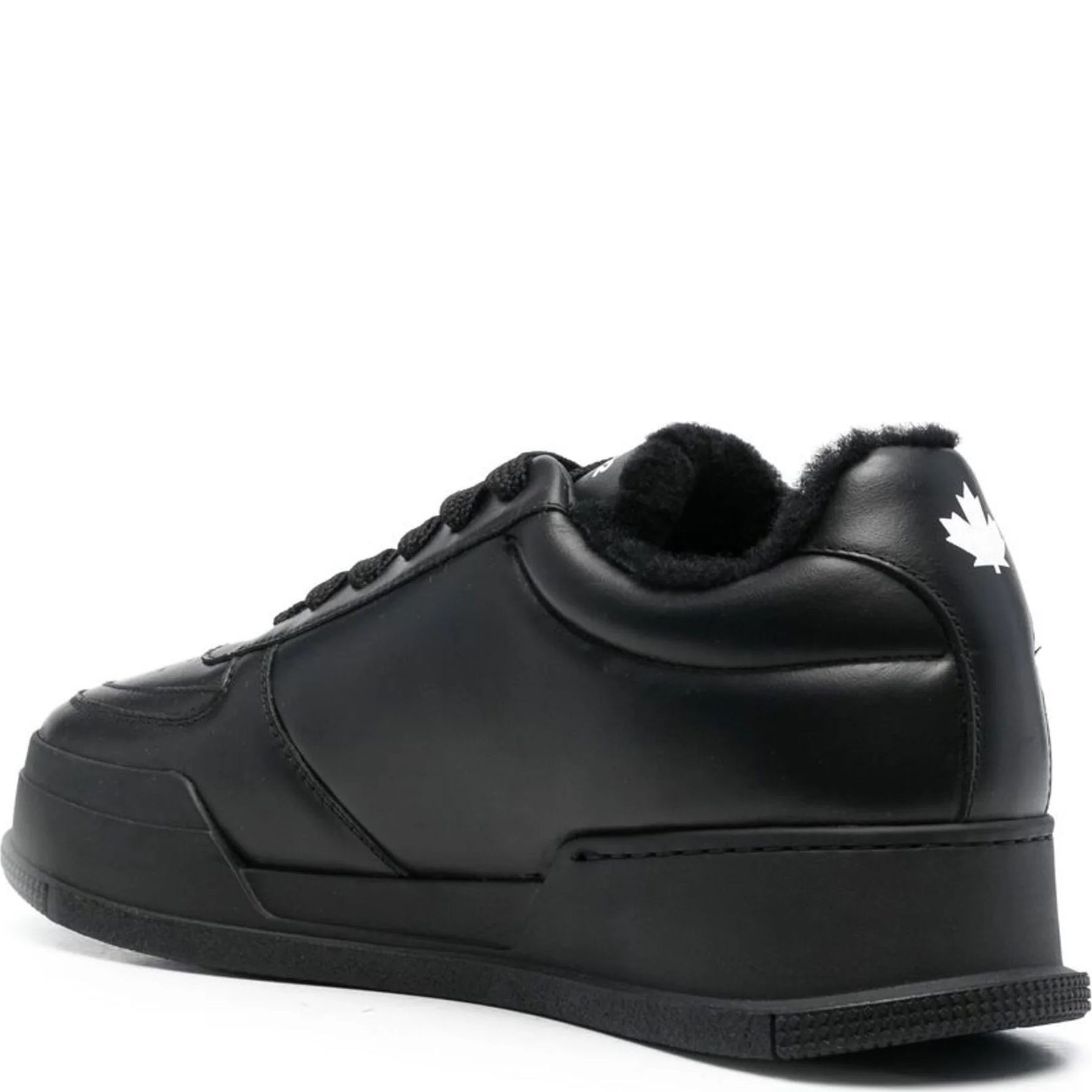 DSQUARED2 Sportiniai bateliai vyrams, Juoda, Canadian low top sneakers 3