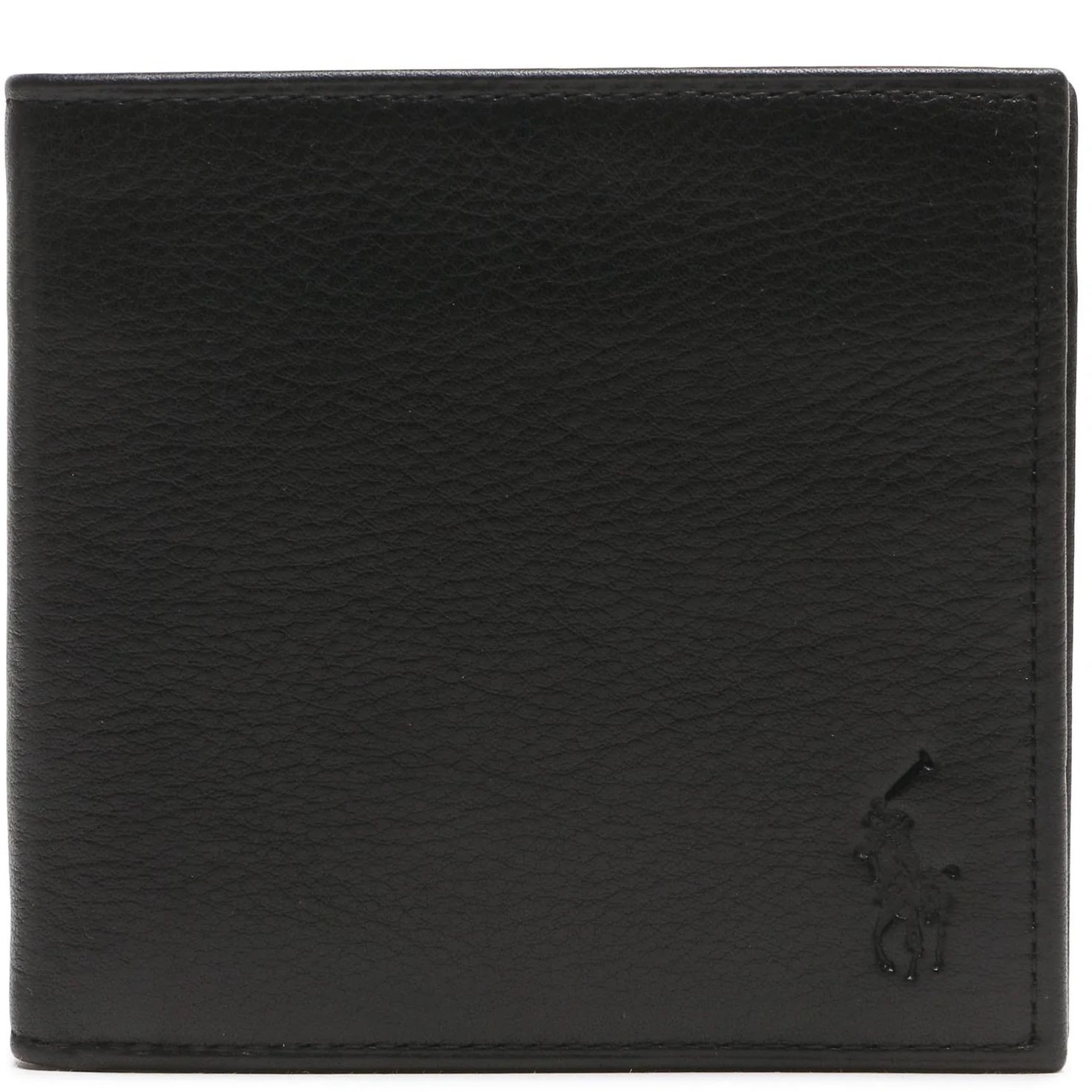 POLO RALPH LAUREN Piniginė vyrams, Juoda, Medium wallet 1