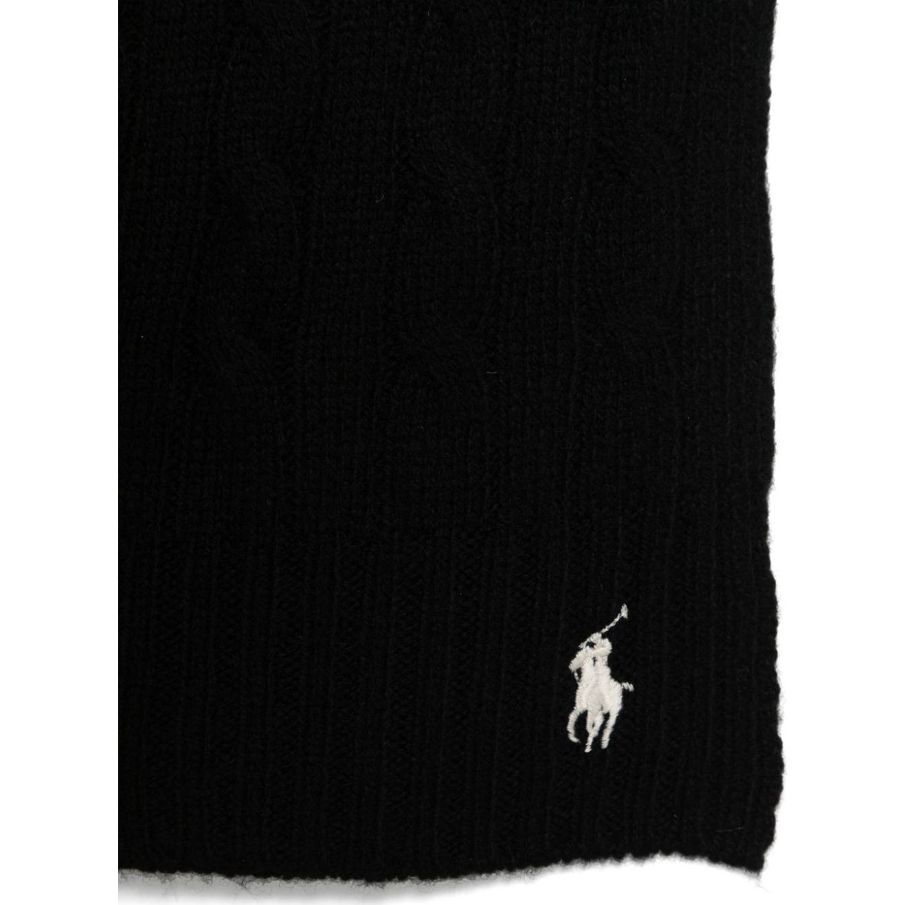 POLO RALPH LAUREN Šalikas moterims, Juoda, Scarf 2