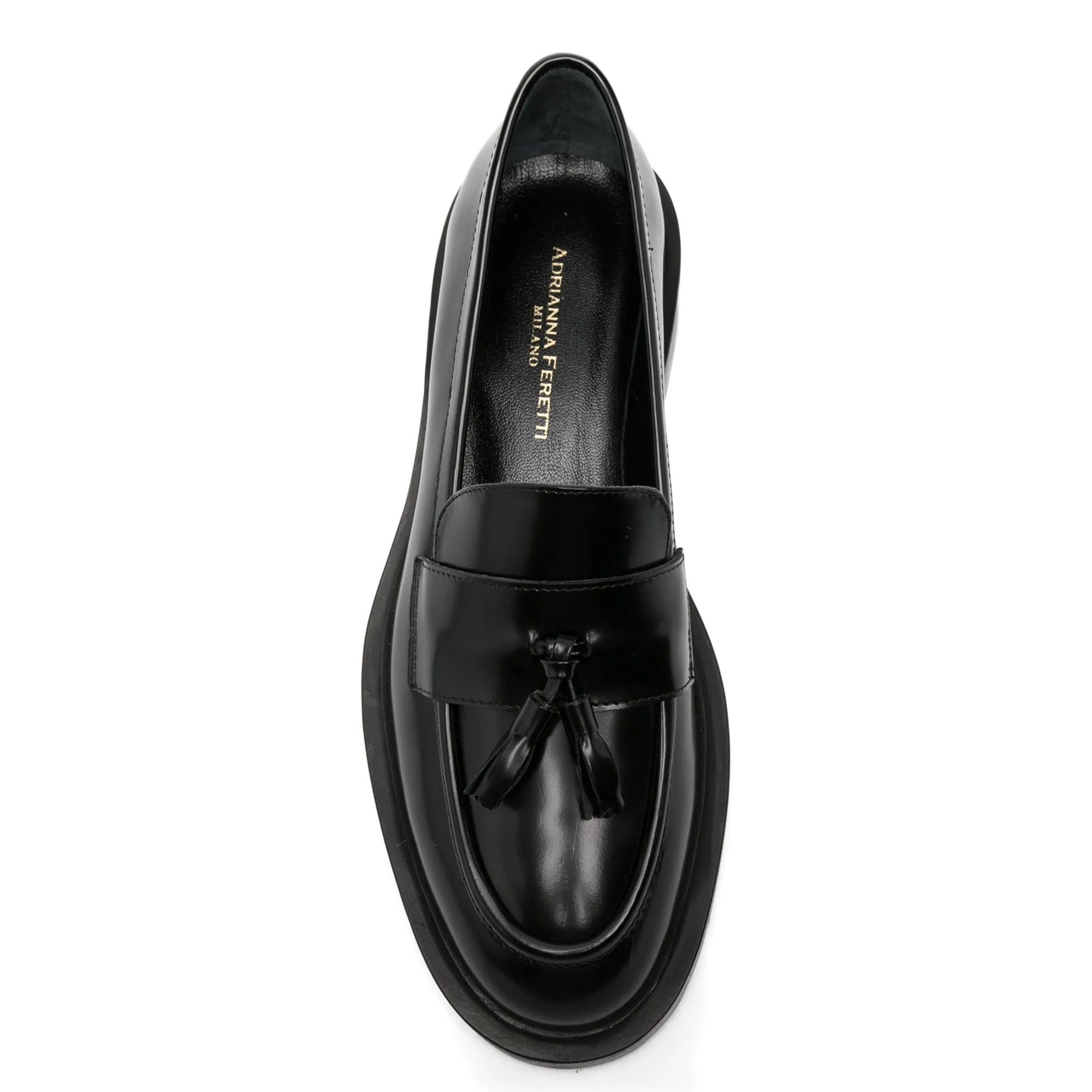 ADRIANNA FERETTI Loaferiai moterims, Juoda, Loafers, af6014-25201 4