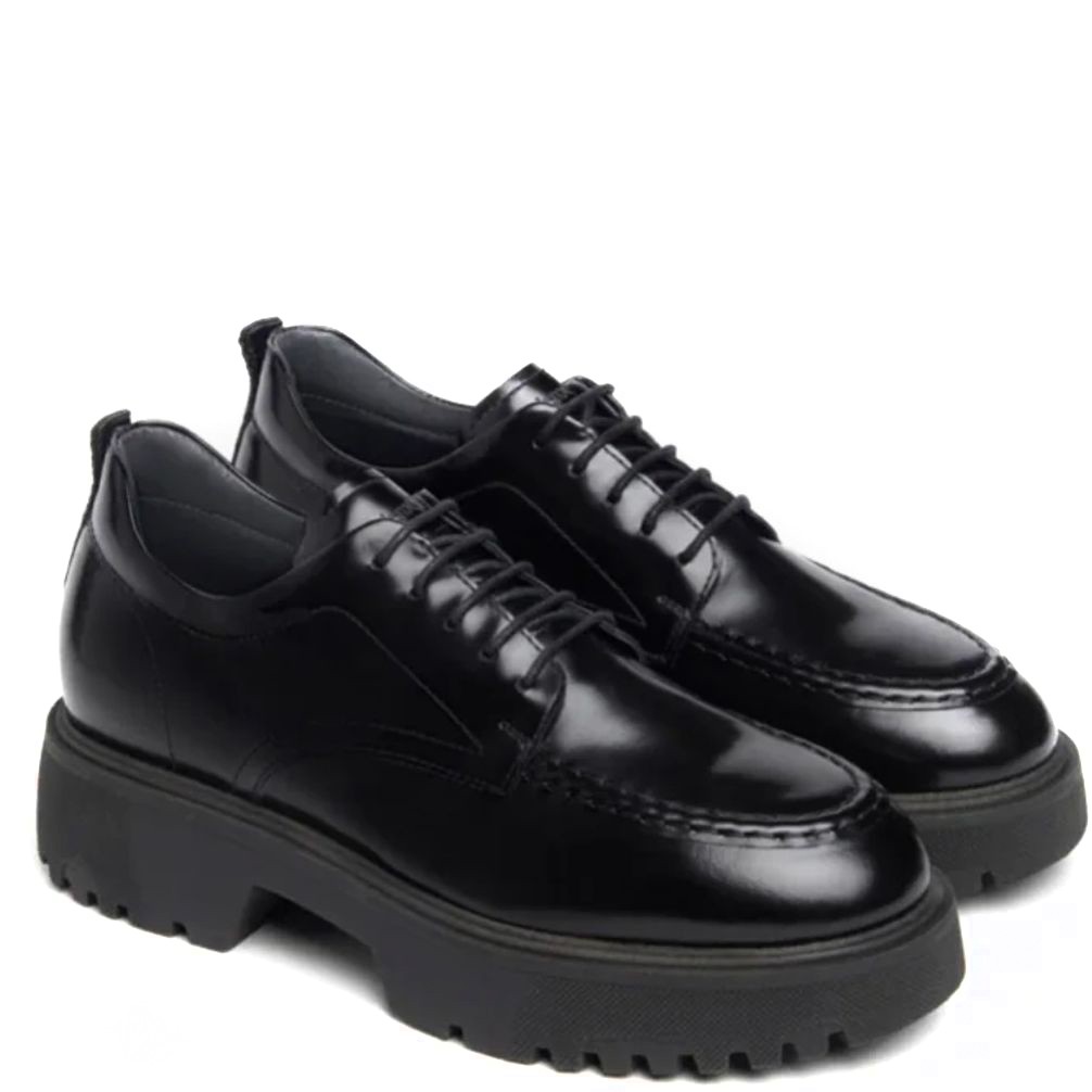 NEROGIARDINI Loaferiai moterims, Juoda, College loafers 1