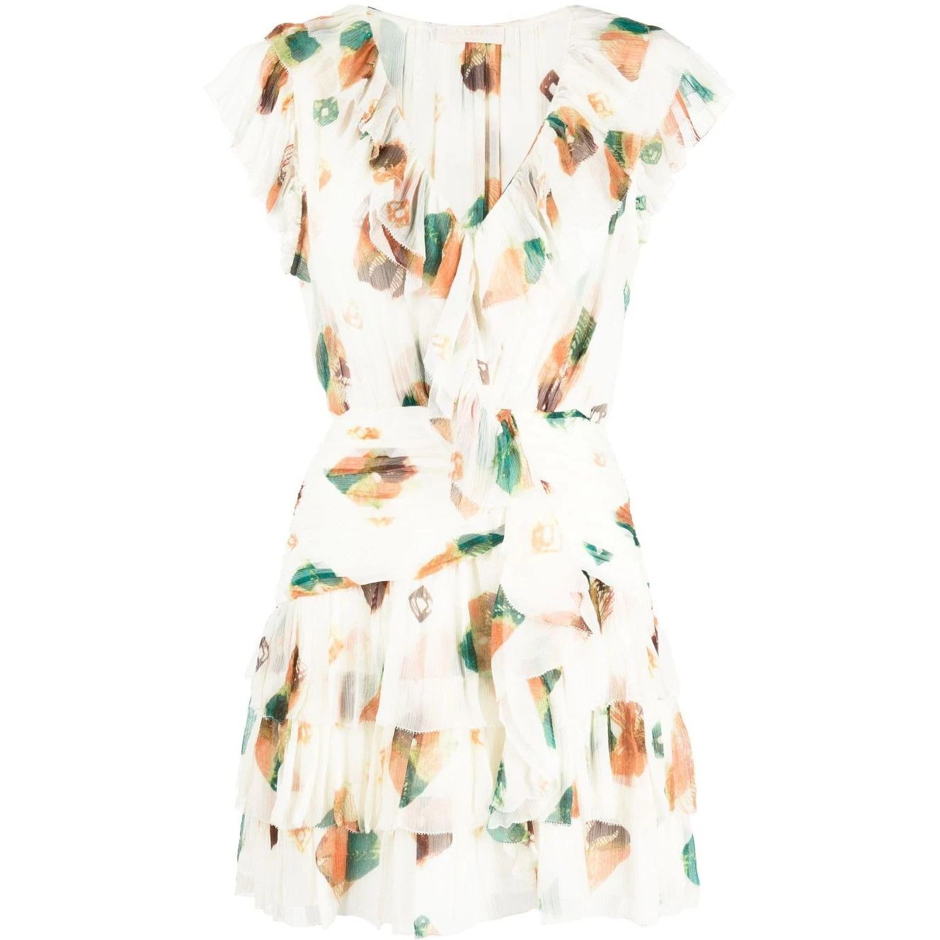 ULLA JOHNSON Mini suknelė moterims, Balta, Zina Dress 1