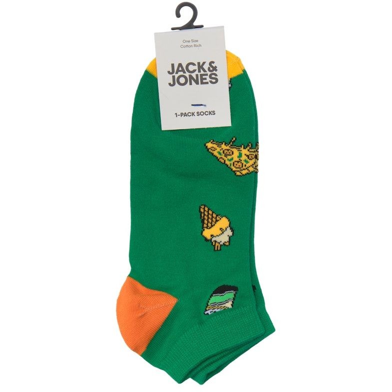 JACK & JONES Kojinės vyrams, Žalia, JACDAWSON FOOD SHORT 2