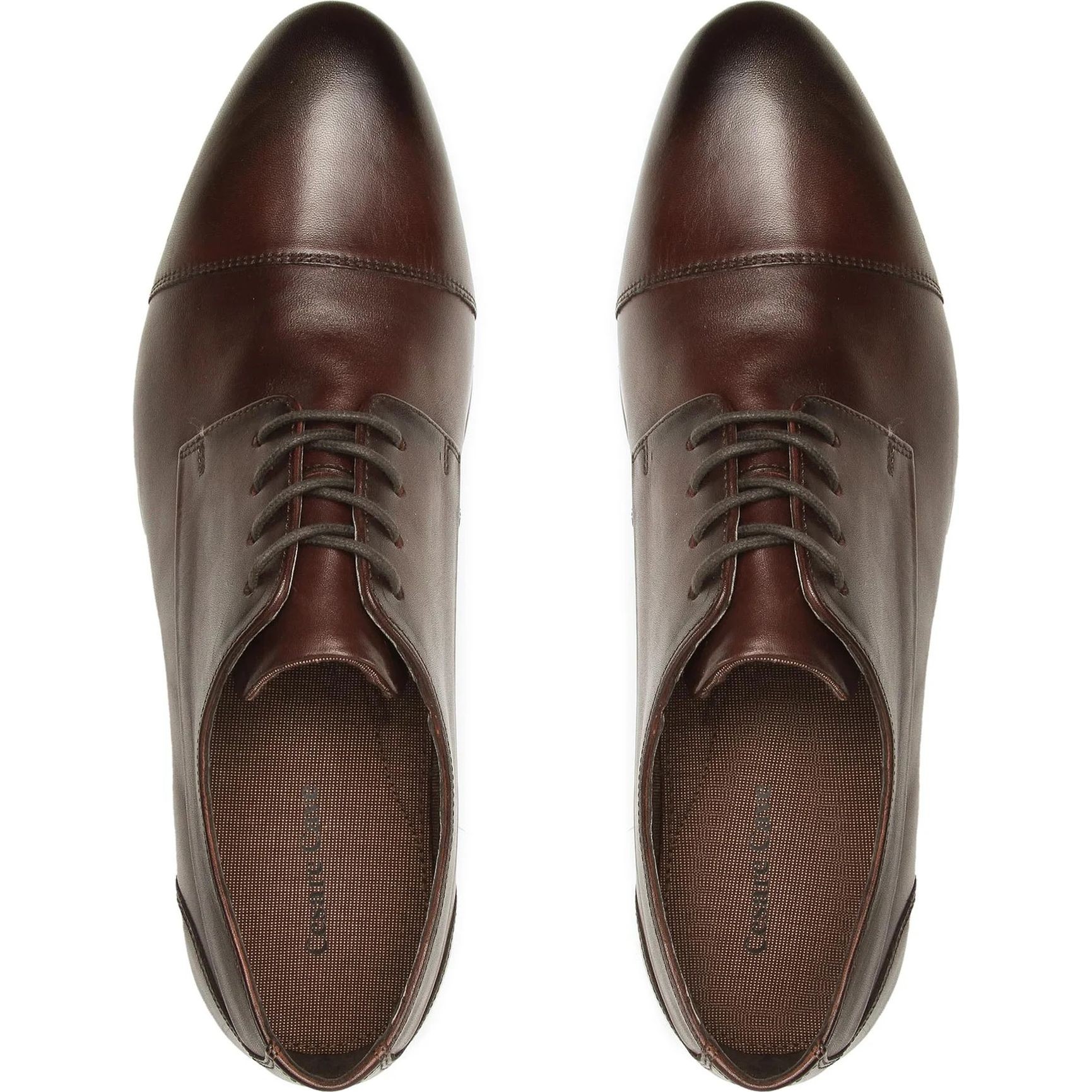 CESARE CAVE Bateliai - vyrams, Ruda, SHOES 4