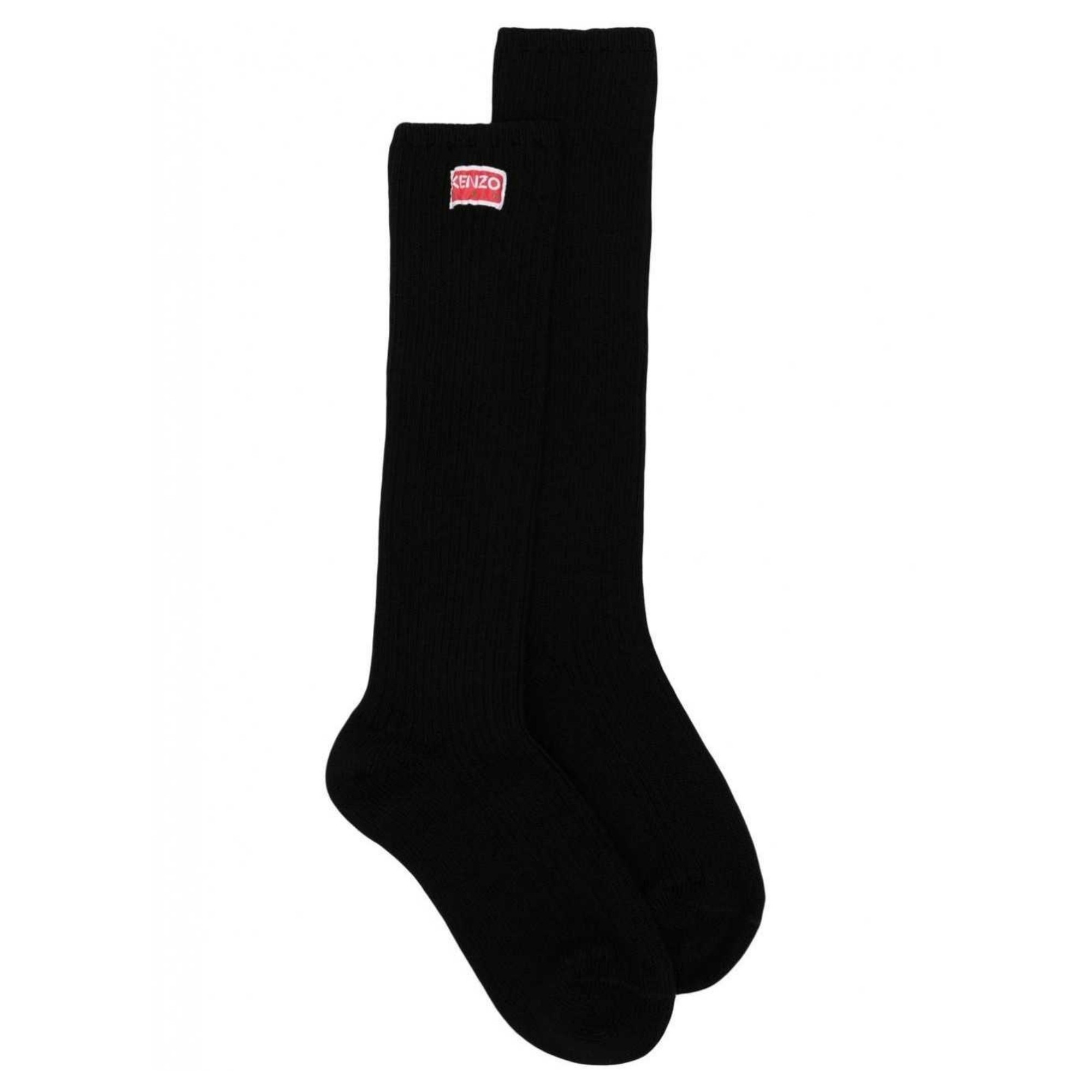 KENZO Kojinės moterims, Juoda, Socks 1
