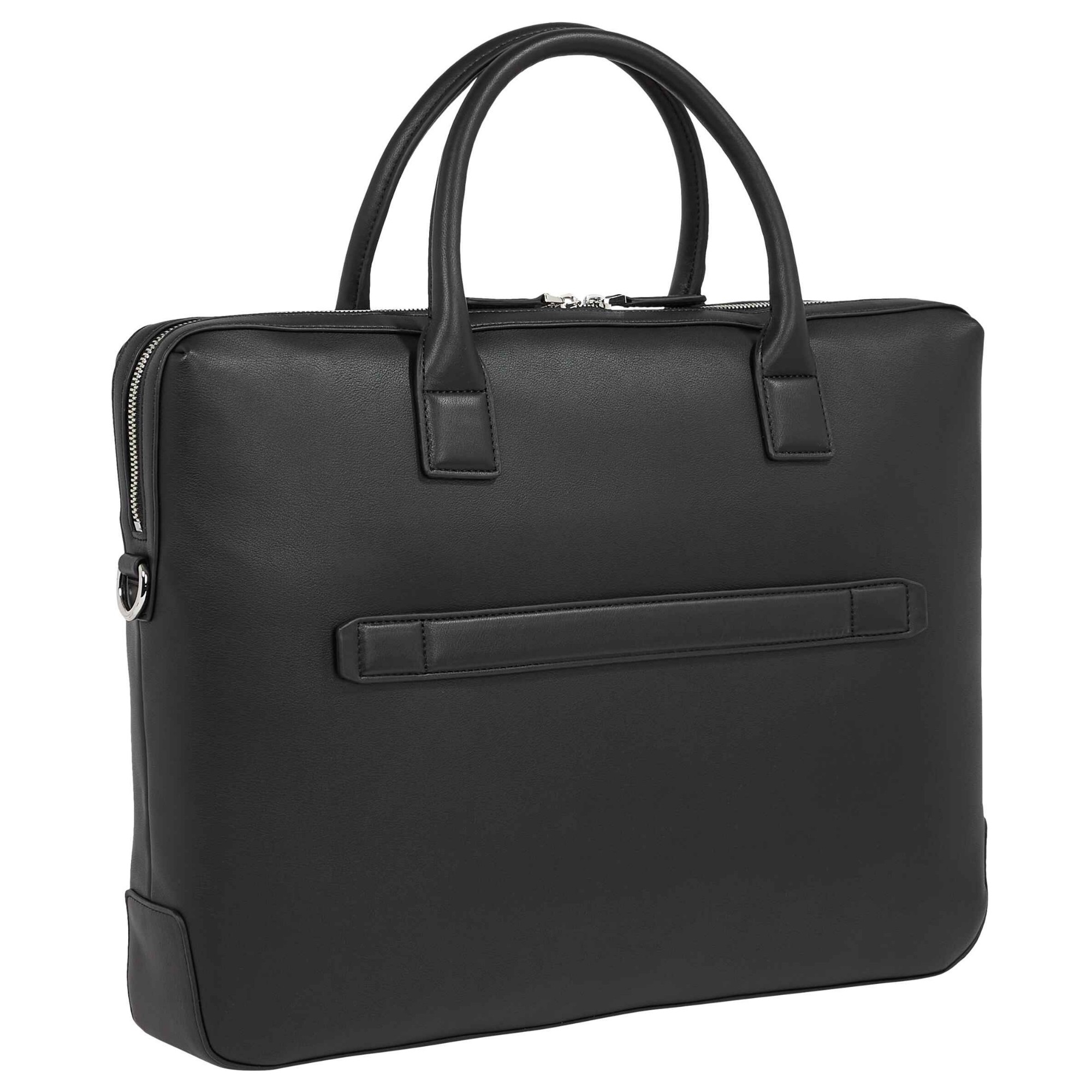 TOMMY HILFIGER Dėklas kompiuteriui vyrams, Juoda, TH relaxed computer bag 2
