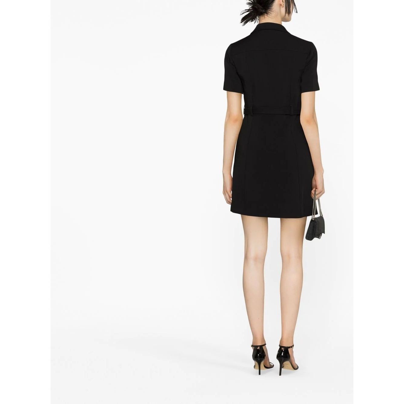 MICHAEL KORS Maxi suknelė moterims, Juoda, MK belted mod dress 3