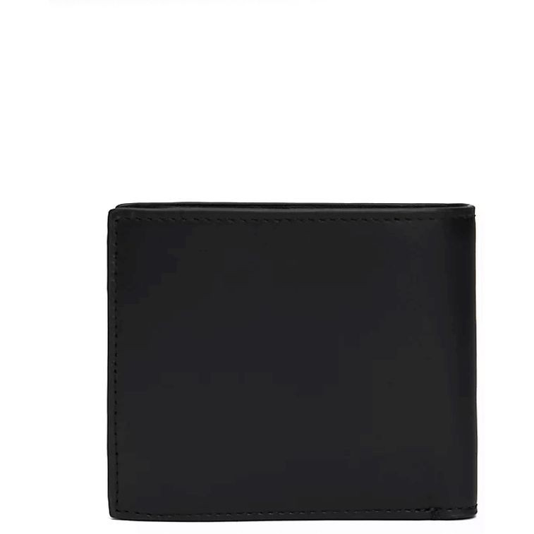 CALVIN KLEIN JEANS Piniginė vyrams, Juoda, Monogram bifold w/coin 2
