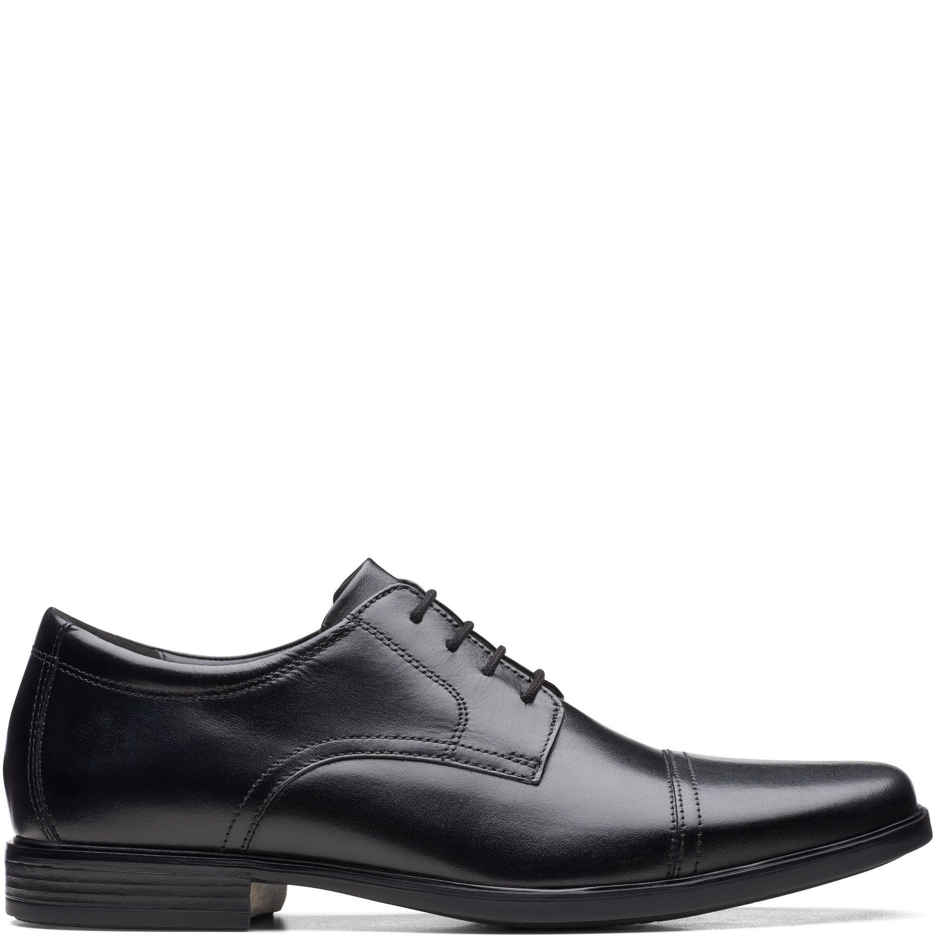 CLARKS Klasikiniai batai vyrams, Juoda, Howard Cap Formal 2