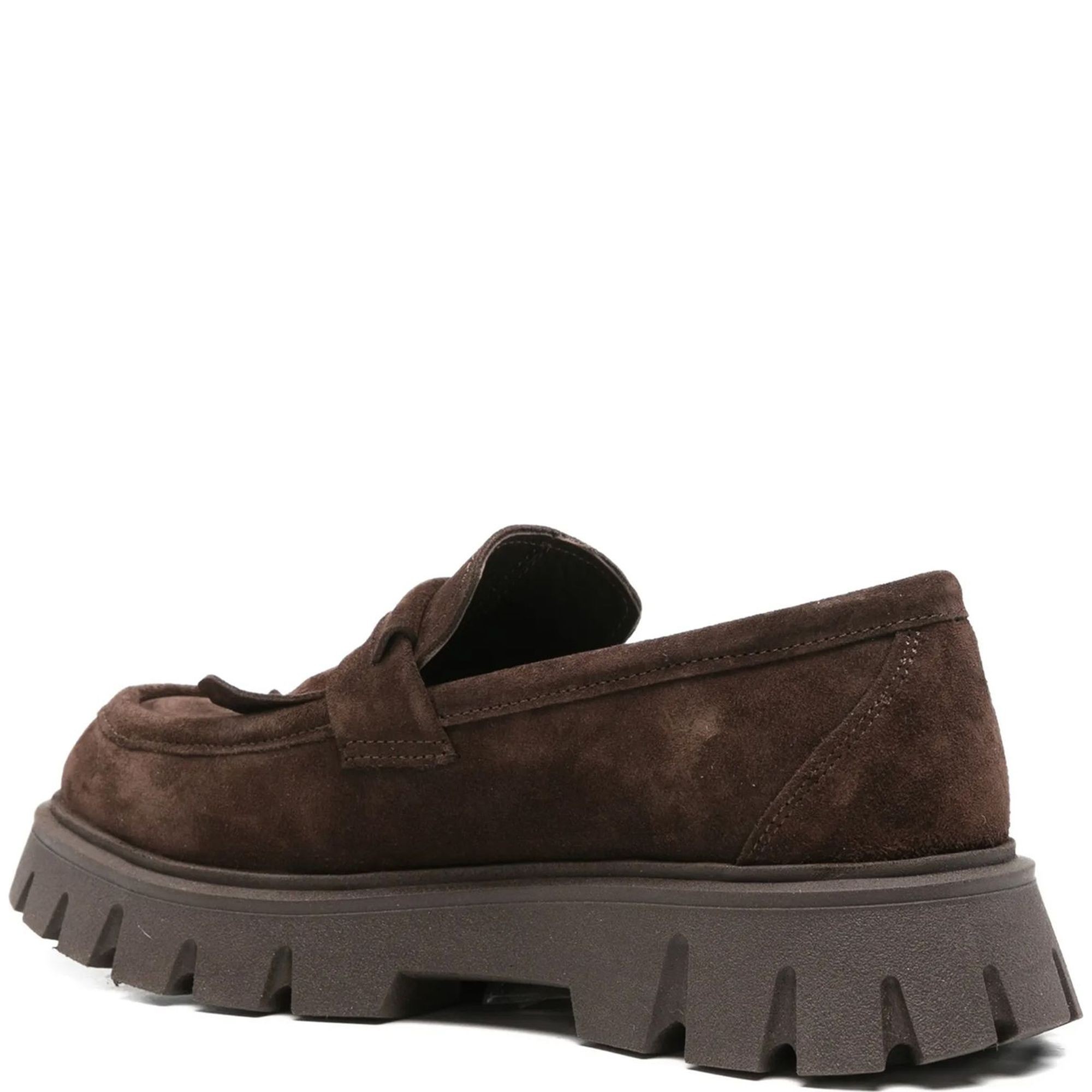 SERGIO MORETTI Loaferiai moterims, Ruda, Loafers 3