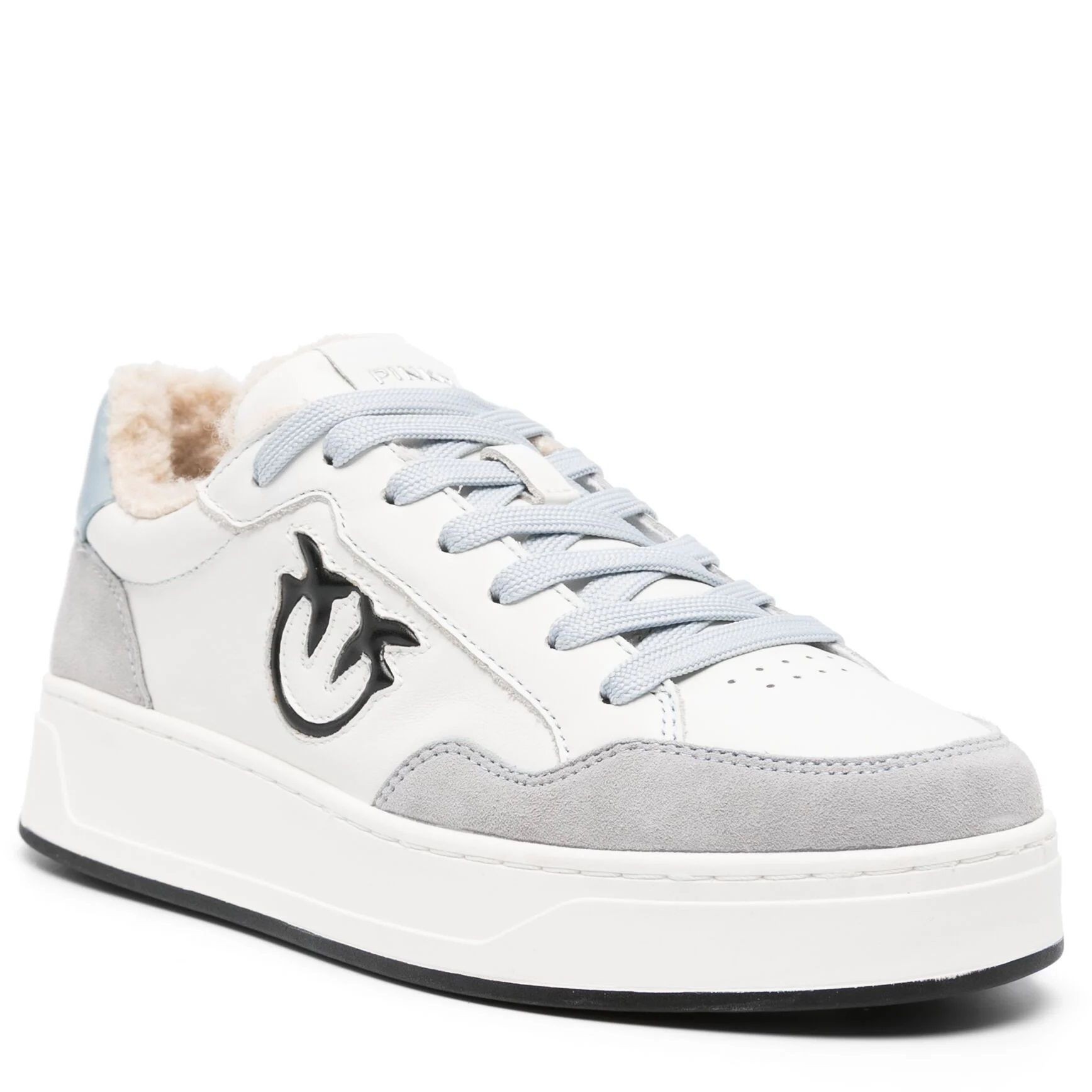 PINKO Laisvalaikio bateliai moterims, Balta, Bondy 2.0 sneaker pelle vitell 1